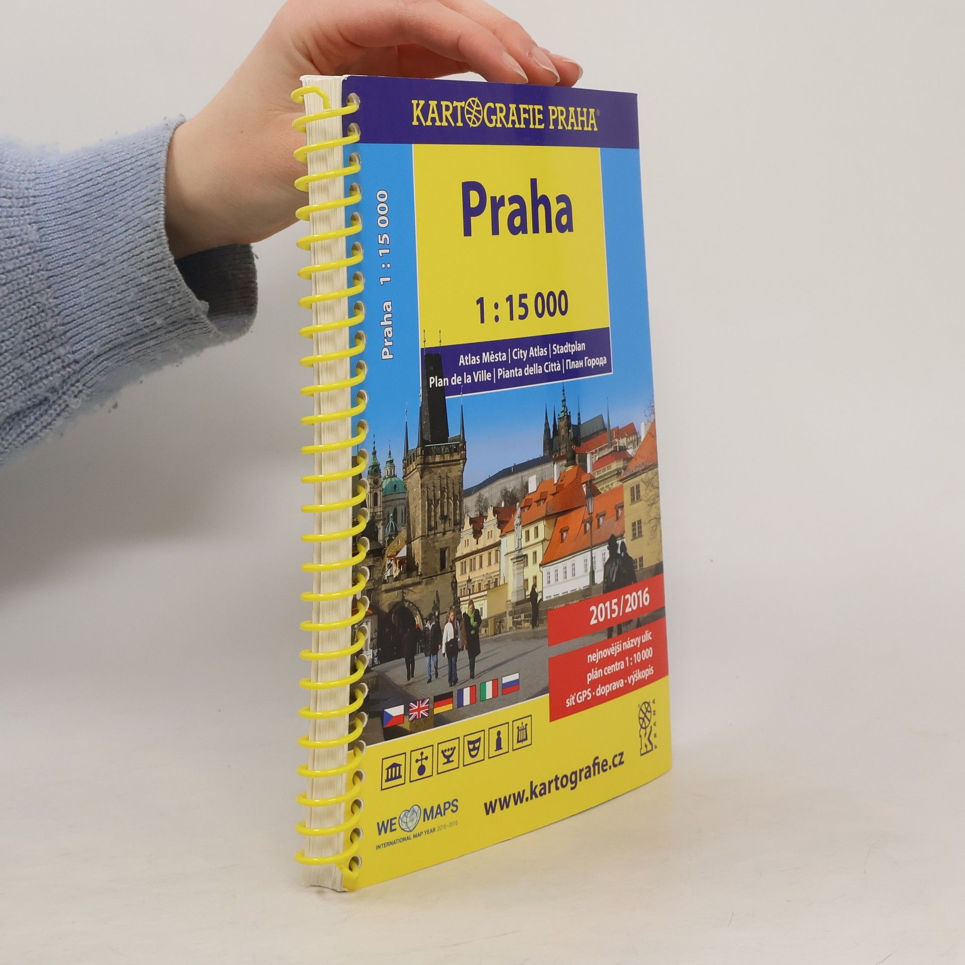 Collectif d'auteurs Praha. Atlas města 1:15 000