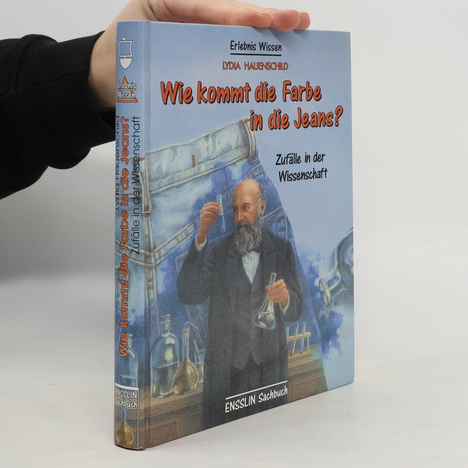 Lydia Hauenschild Wie kommt die Farbe in die Jeans?