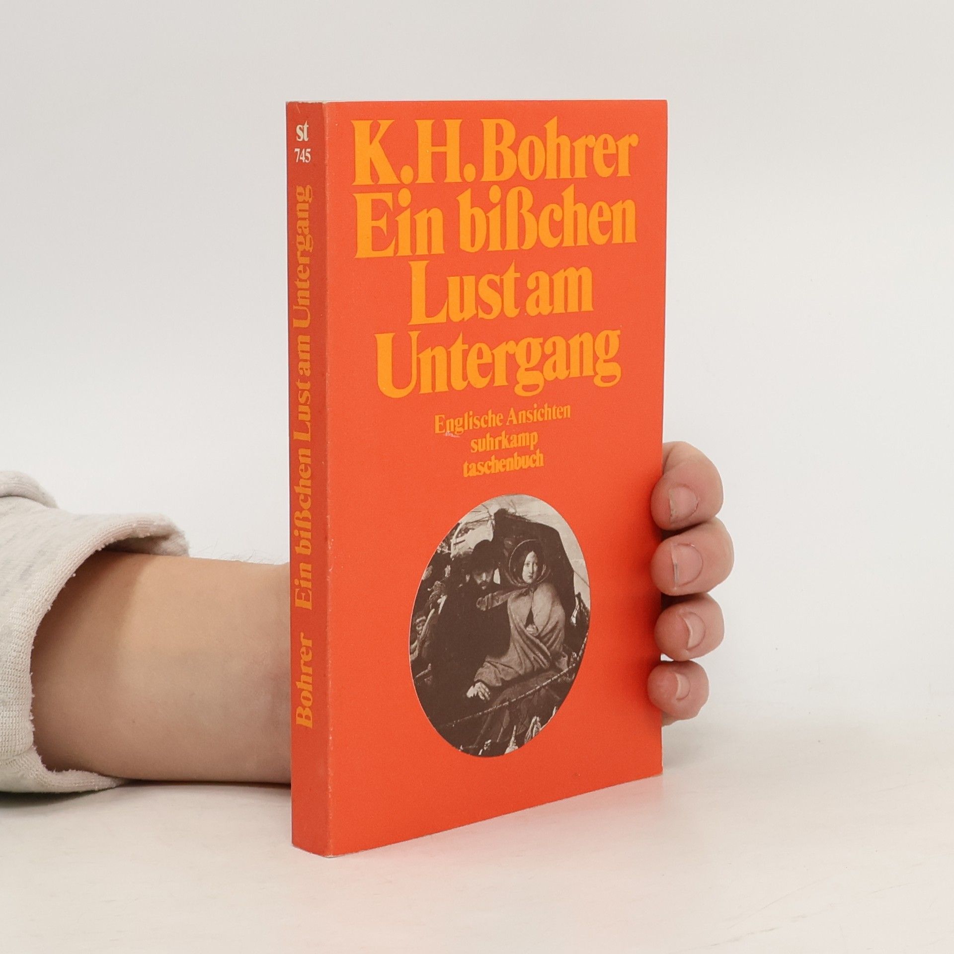 Karl Heinz Bohrer Ein bisschen Lust am Untergang