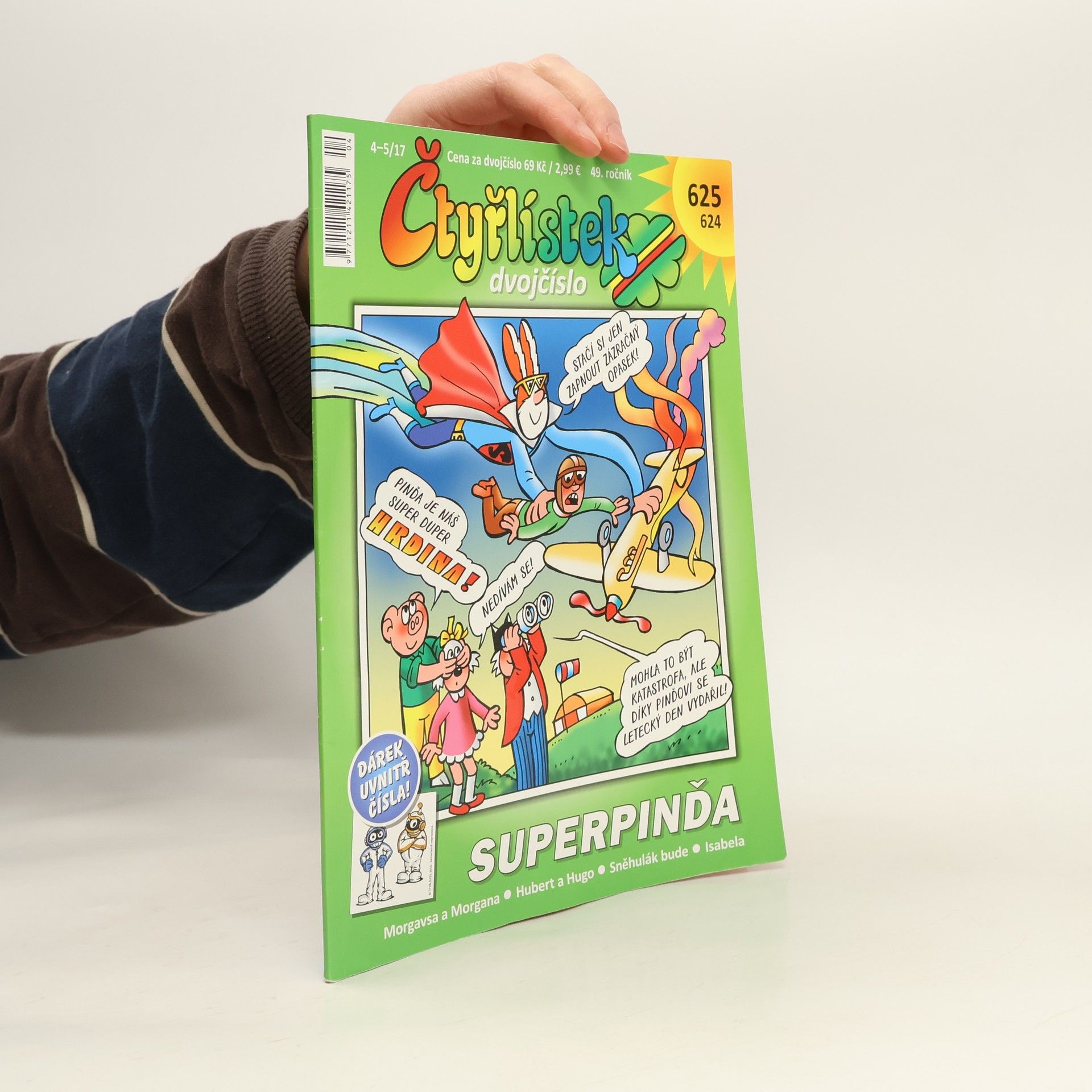 Auteurscollectief Čtyřlístek dvojčíslo 4-5/2017