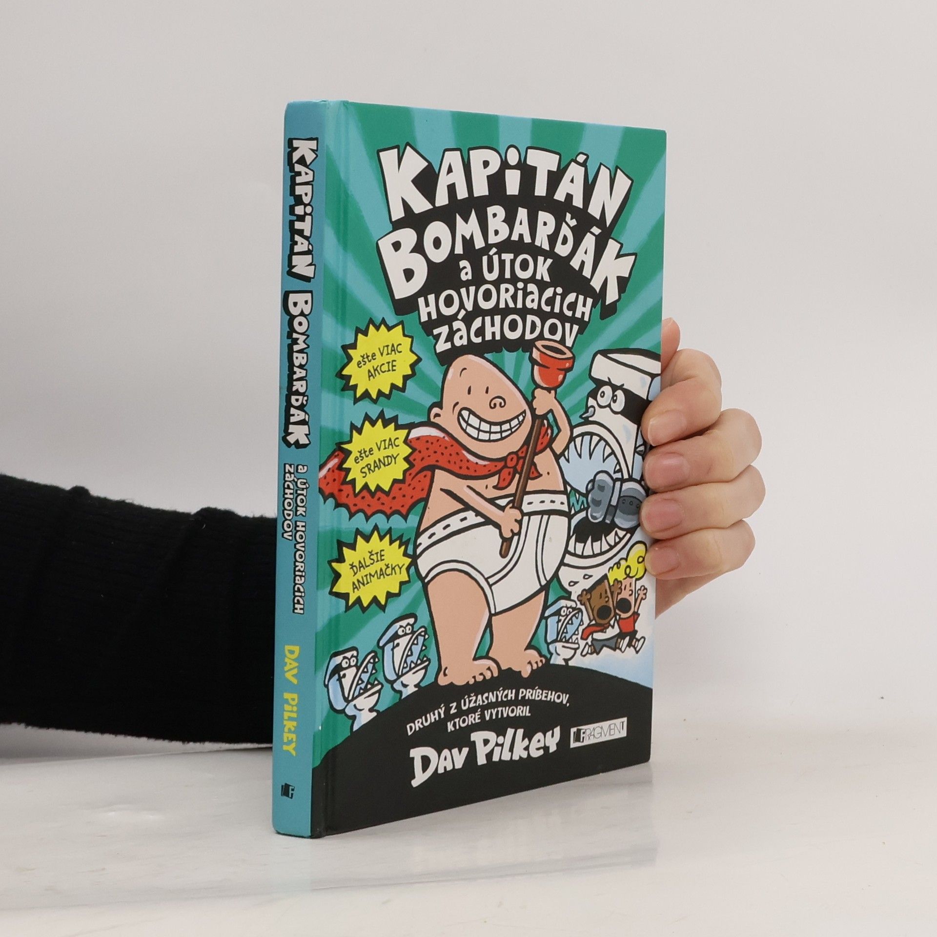 Kapitán Bombarďák a útok hovoriacich záchodov