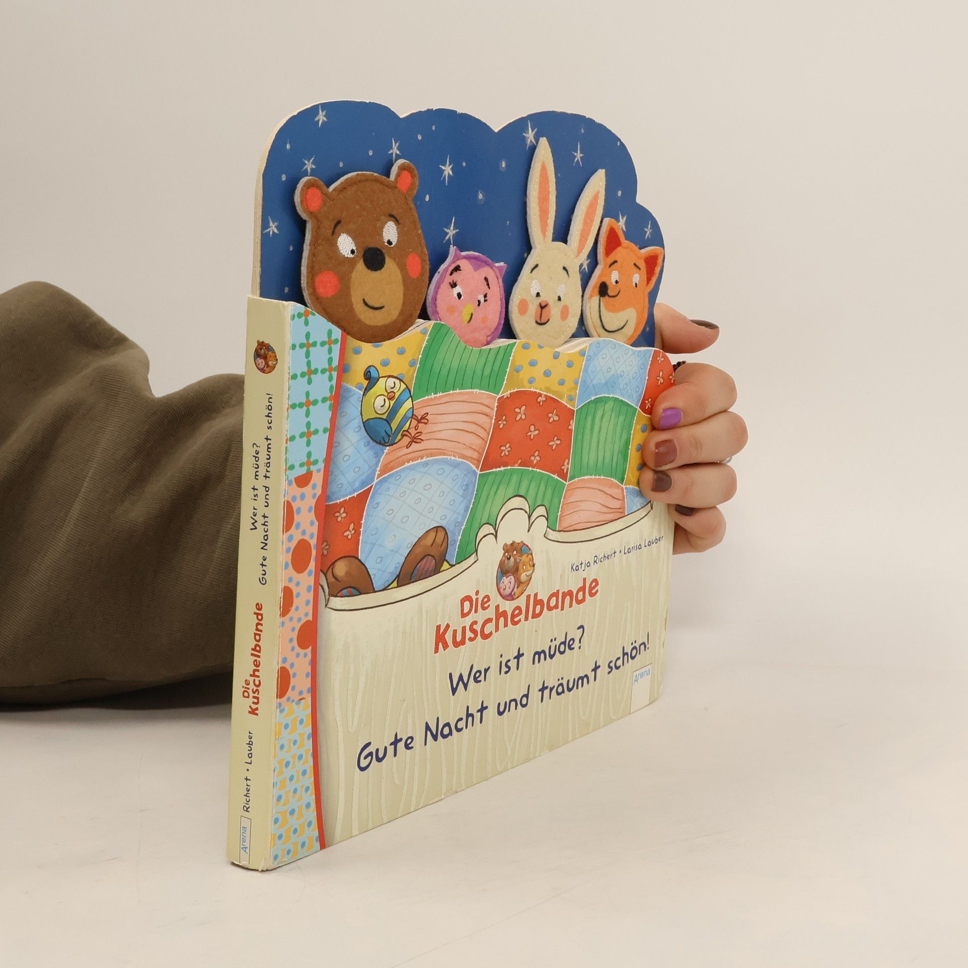 Katja Richert Die Kuschelbande - wer ist müde? Gute Nacht und träumt schön!