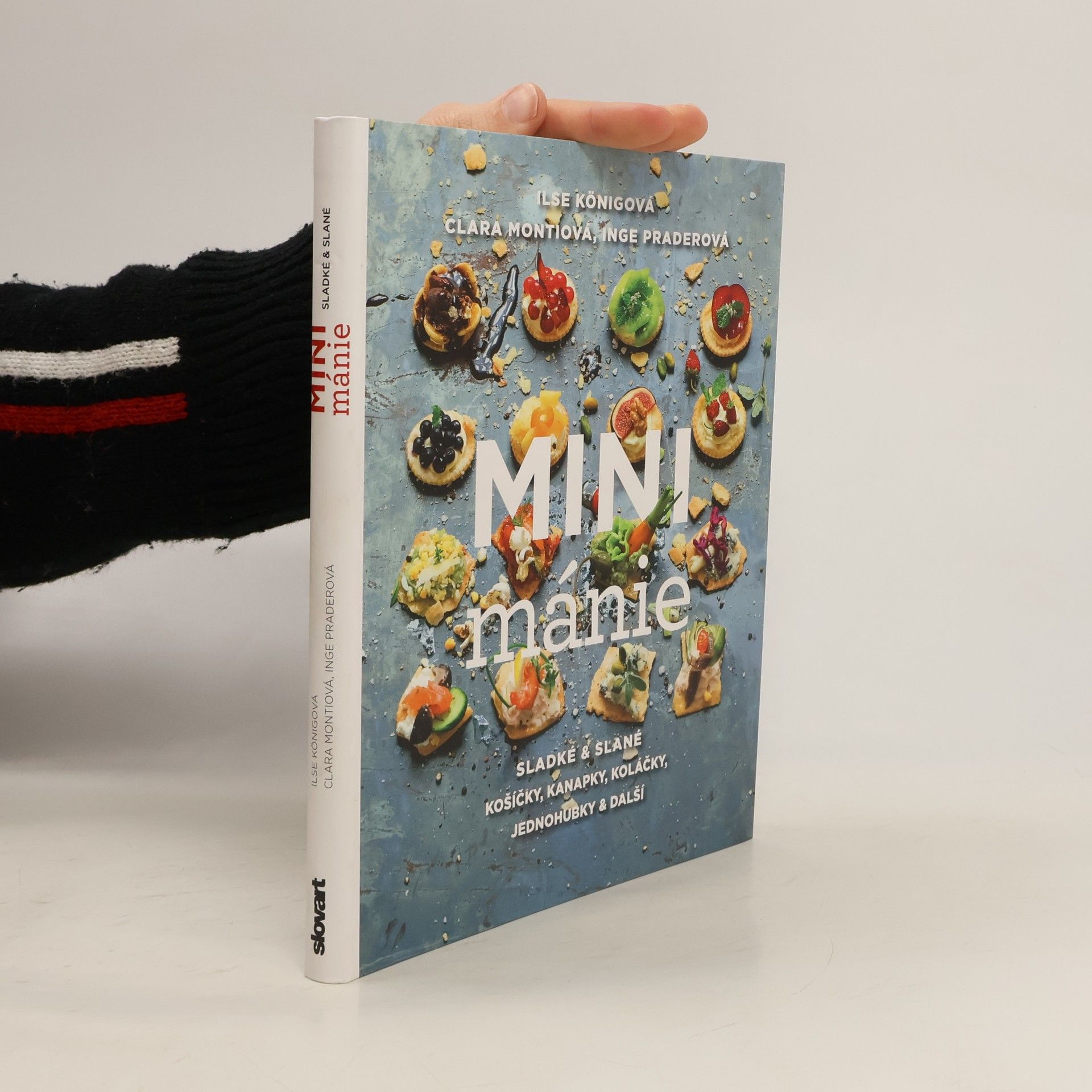 Mini mánie - Sladké a slané košíčky, kanapky, koláčky, jednohubky a další