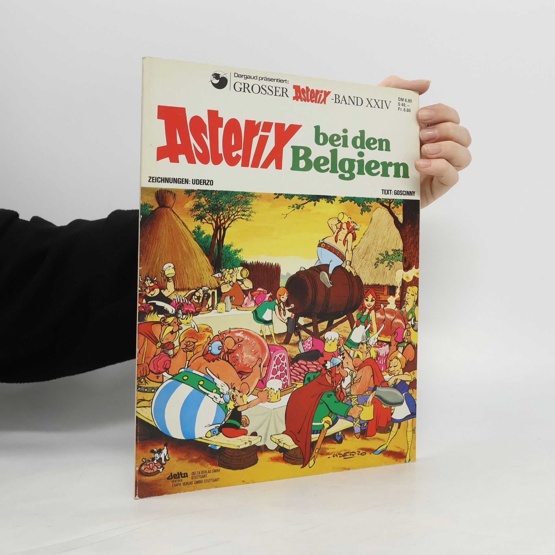 Albert Uderzo Grosser Asterix- Band XXIV. Asterix bei den Belgiern