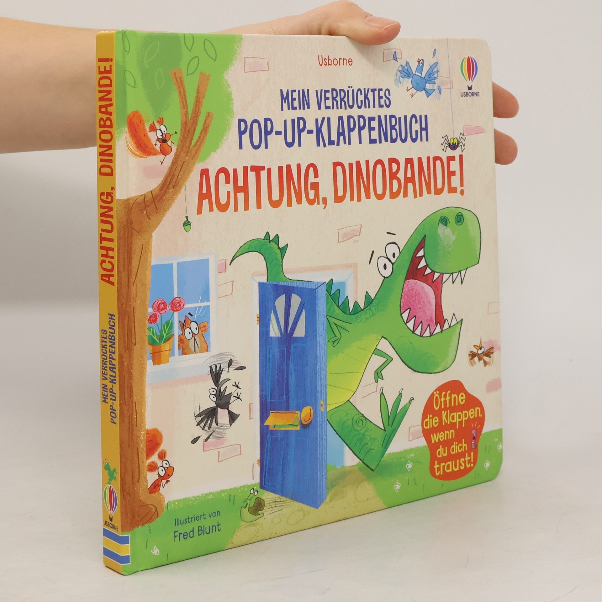 Sam Taplin Mein verrücktes Pop-up-Klappenbuch: Achtung, Dinobande!