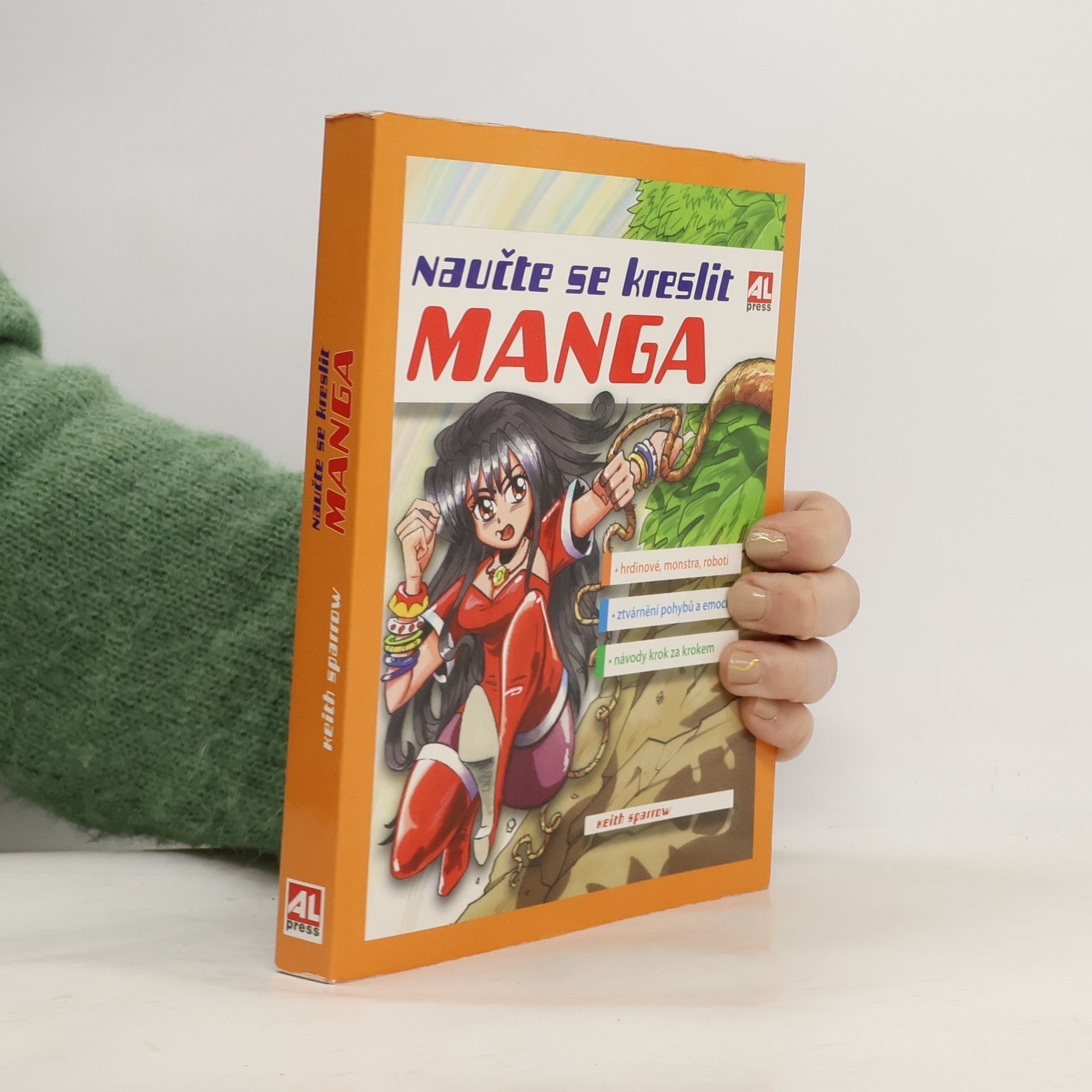 Keith Sparrow Naučte se kreslit manga