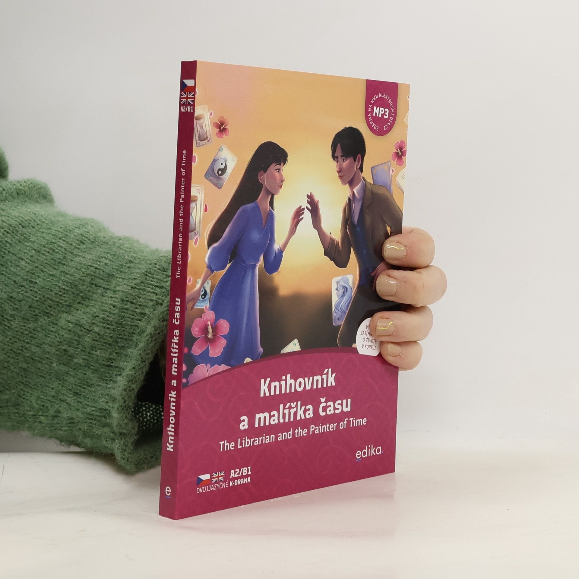 Knihovník a malířka času A2/B1: dvojjazyčné k-drama