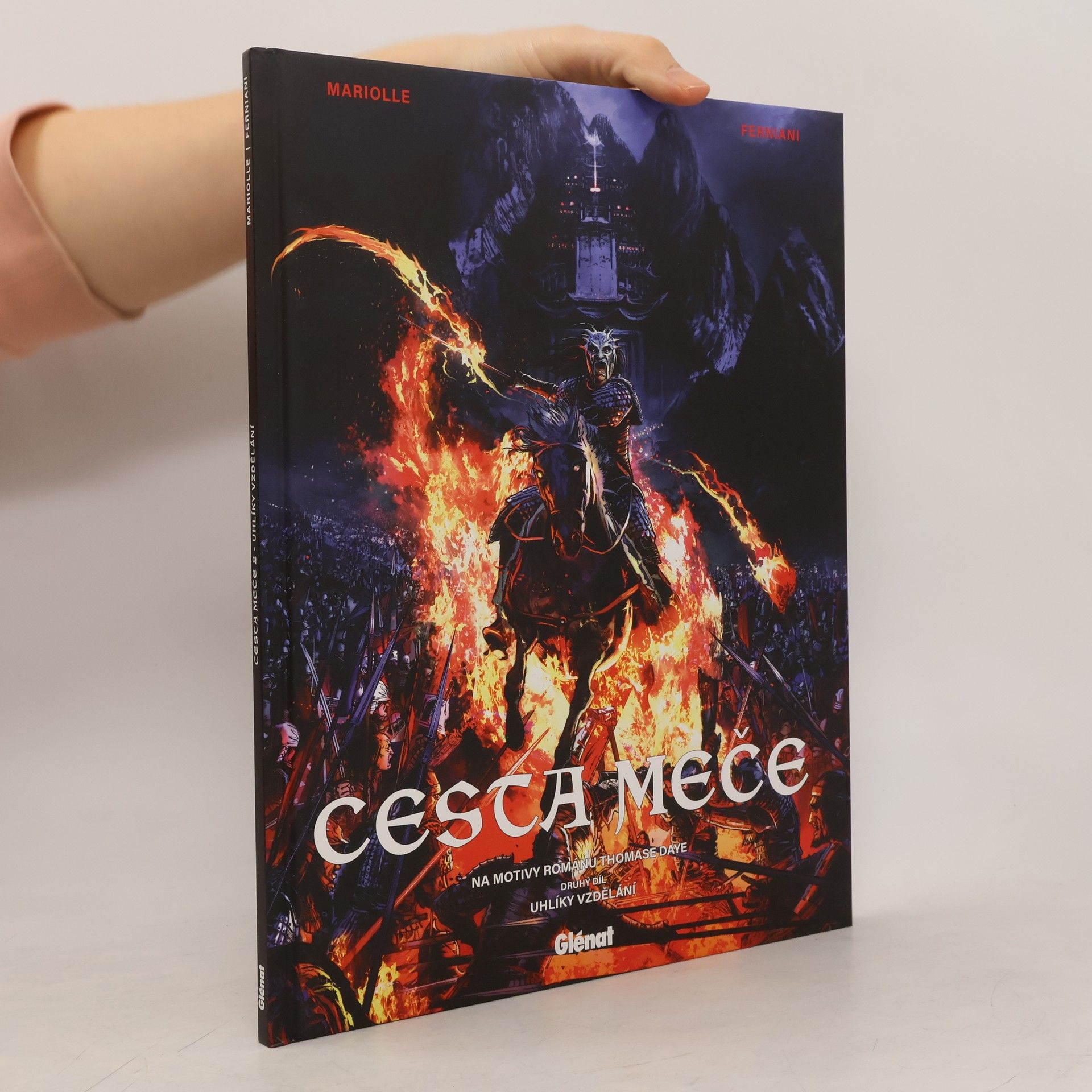 Mathieu Mariolle Cesta meče. Druhá kniha. Uhlíky vzdělání