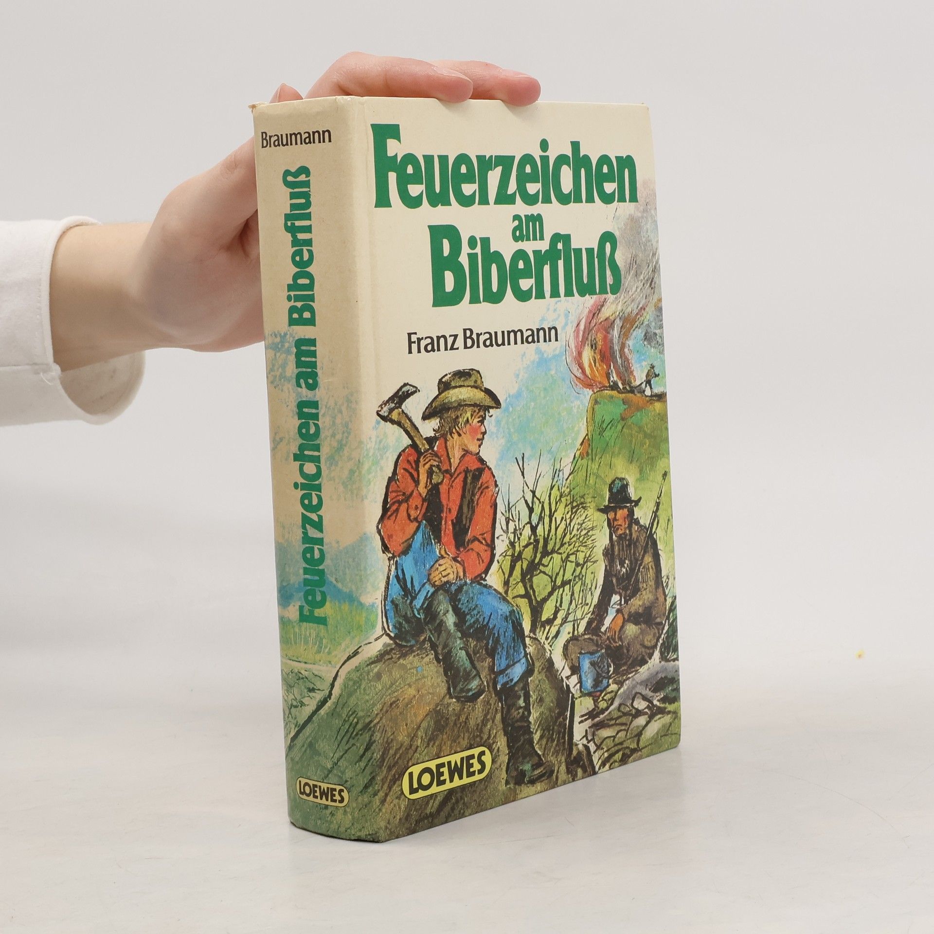 Franz Braumann Feuerzeichen am Biberfluss