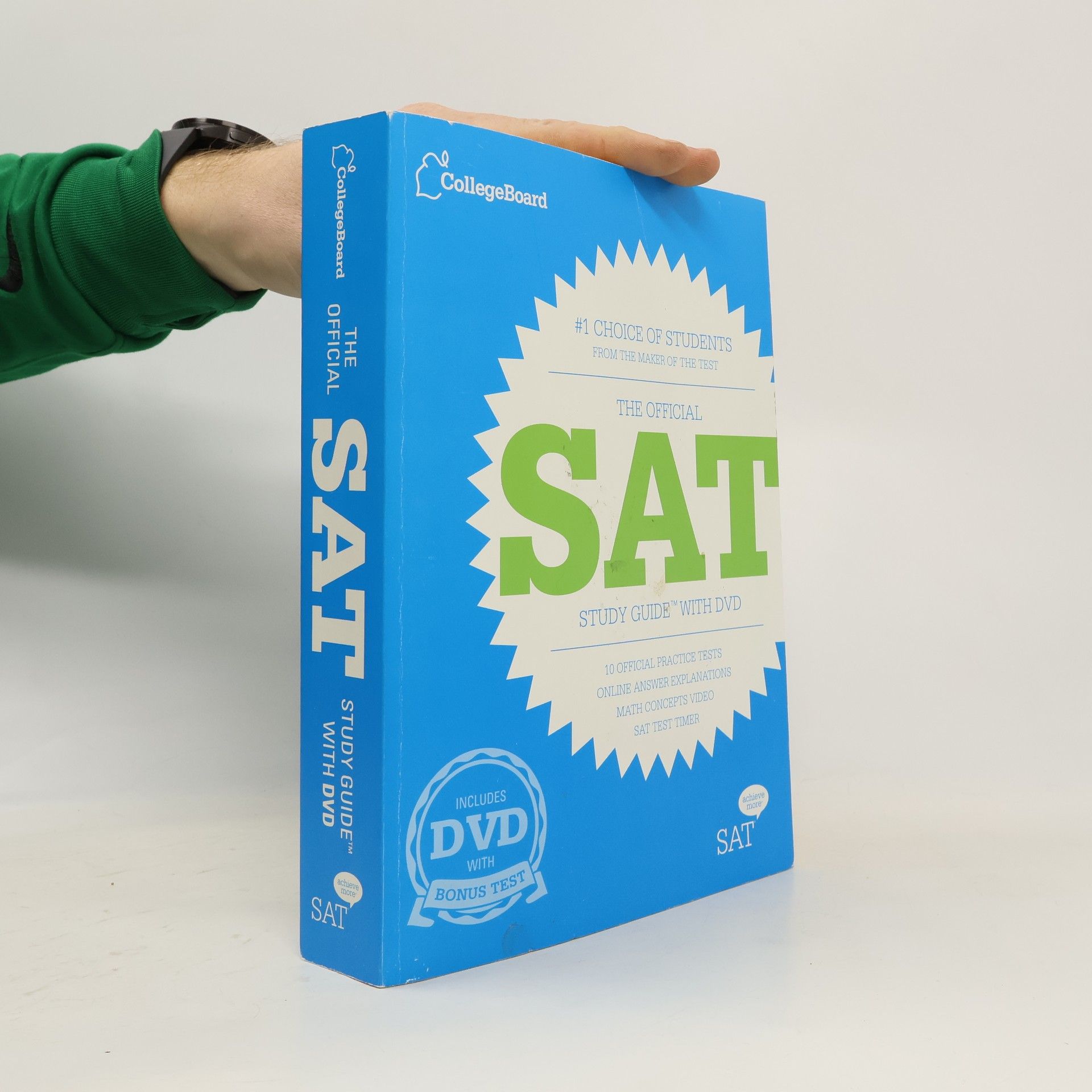 Collectif d'auteurs The official SAT study guide with DVD : 10 official practice tests, online answer explanations, math concepts video, SAT test timer