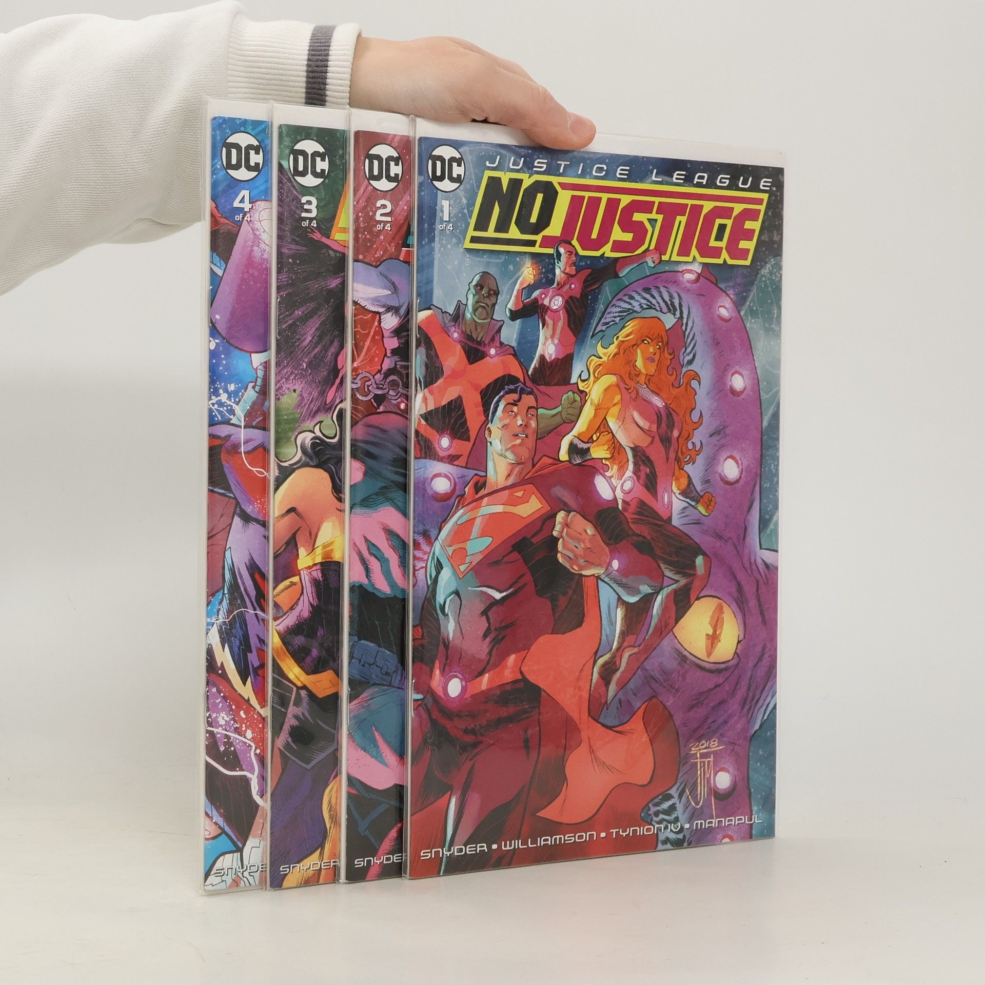 AA.VV. Justice League: No Justice 1-4
