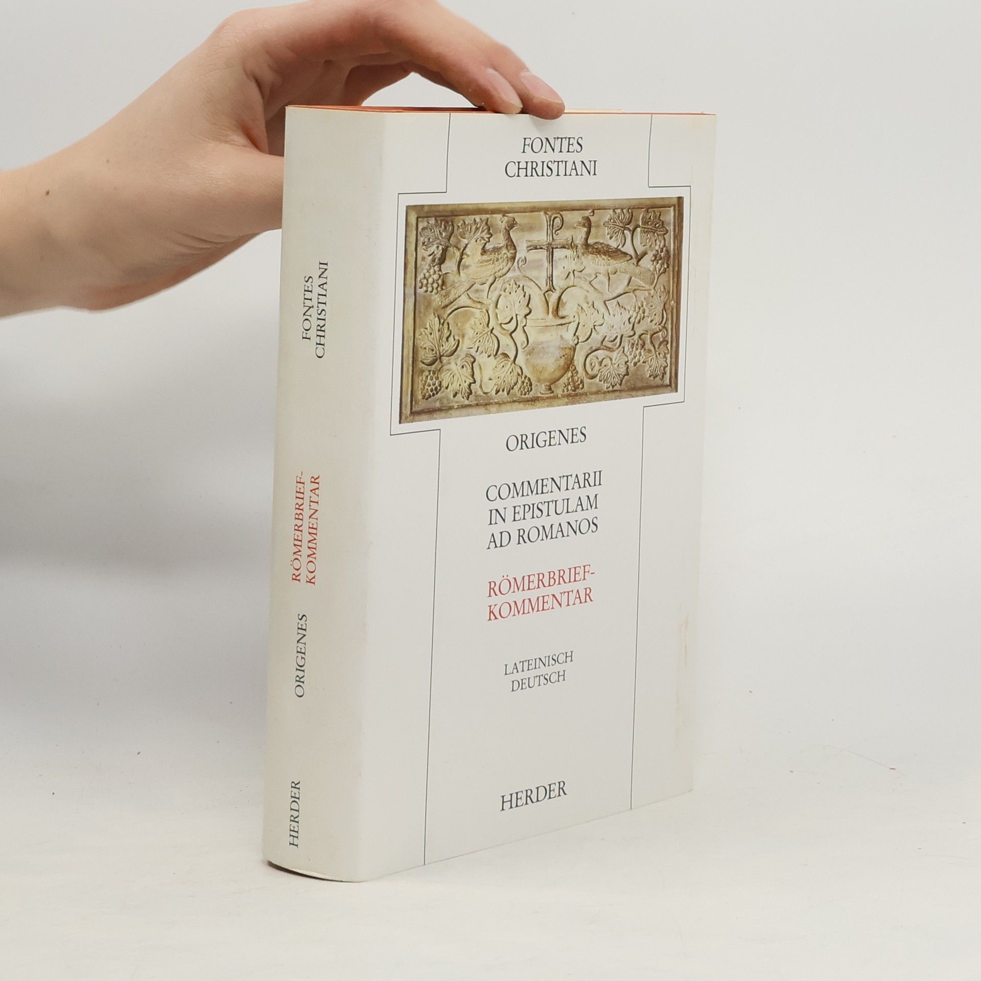 Órigenés Commentarii in epistulam ad Romanos. Römerbriefkommentar