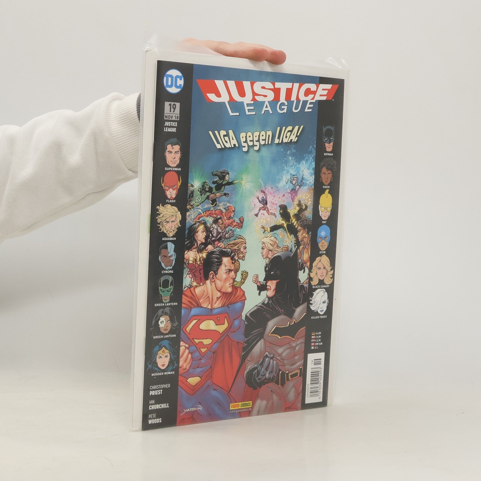 Christopher Priest Justice League 19/2018