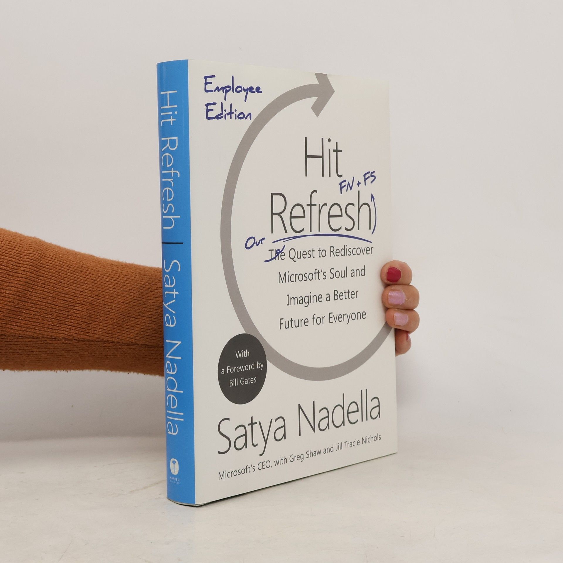Satya Nadella Hit Refresh