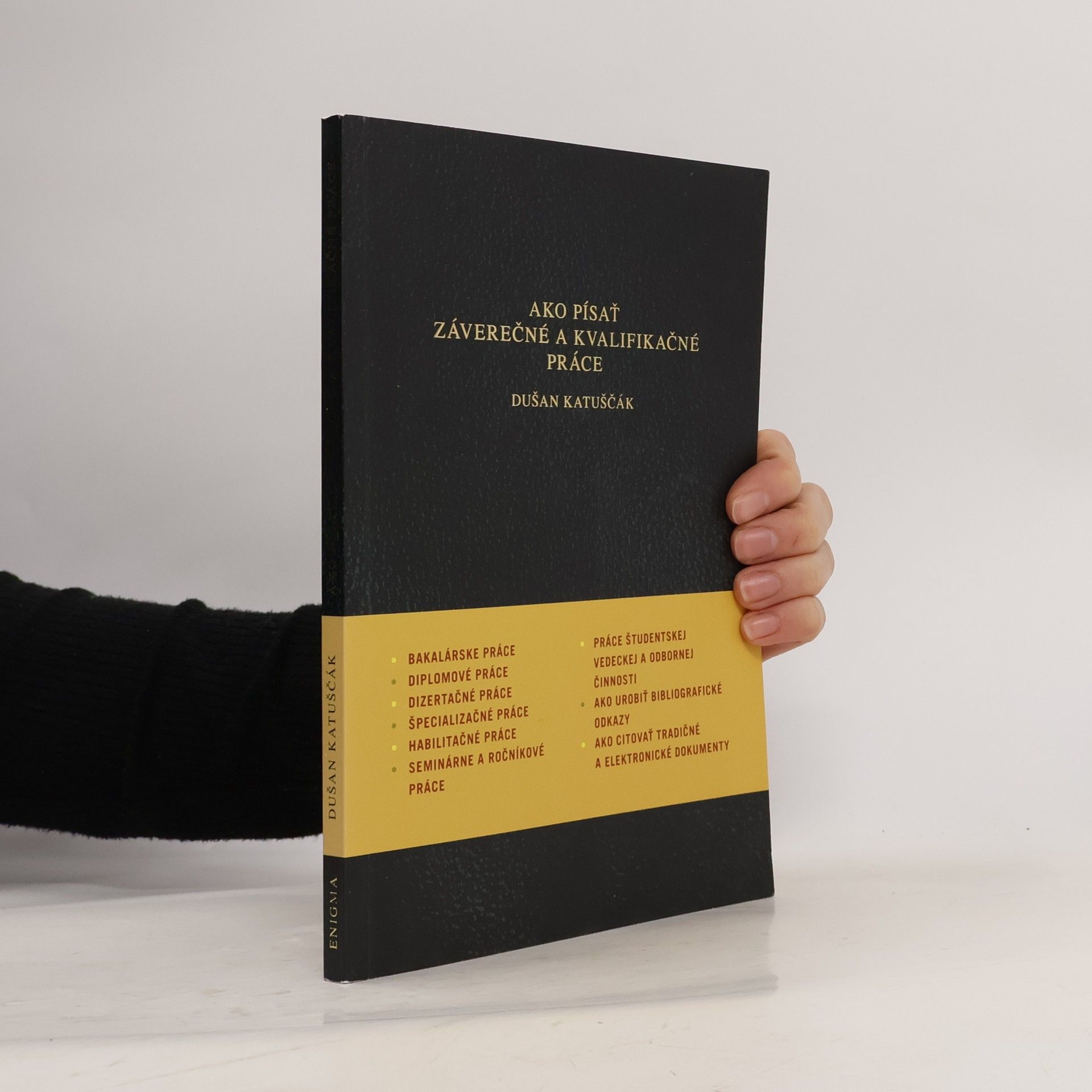 Ako písať záverečné a kvalifikačné práce