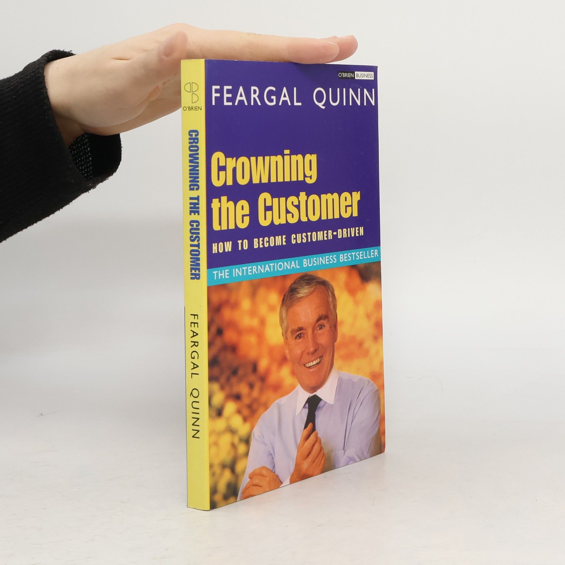 Senator Feargal Quinn Crowning the Customer
