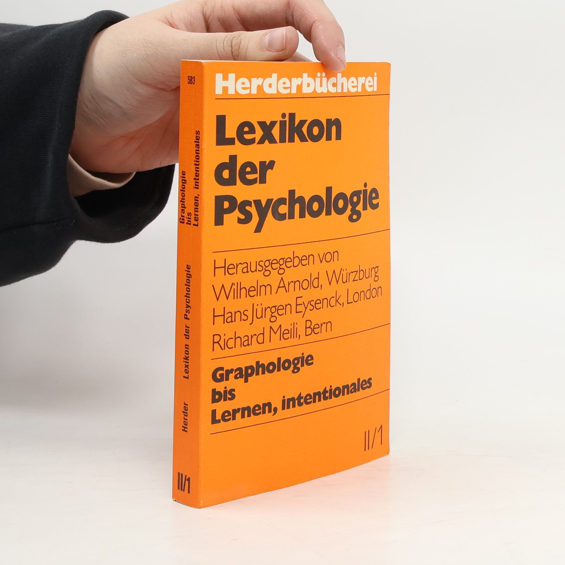 Herderbücherei - II/1: Lexikon der Psychologie