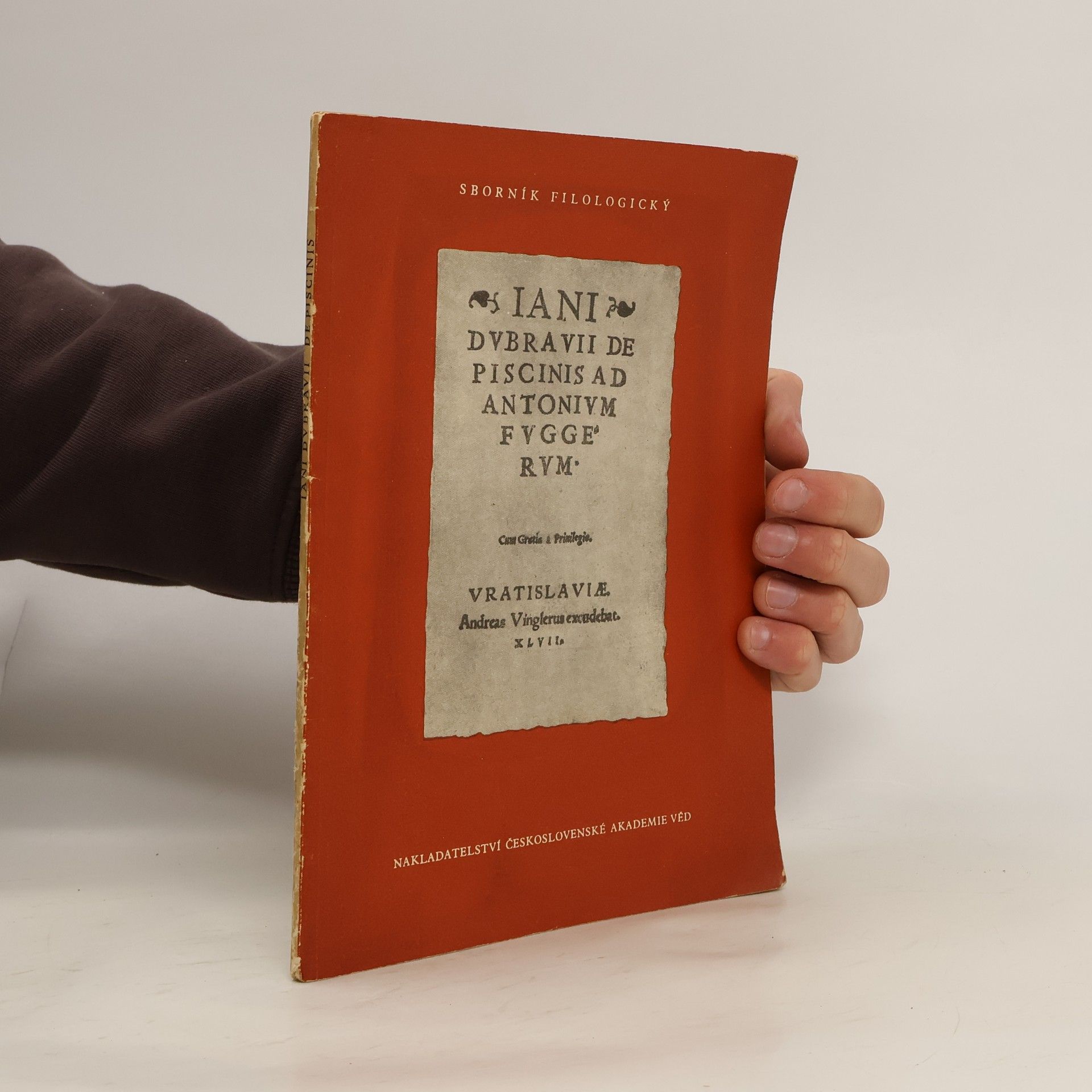 Anton Fugger De piscinis ad Antonium Fuggerum