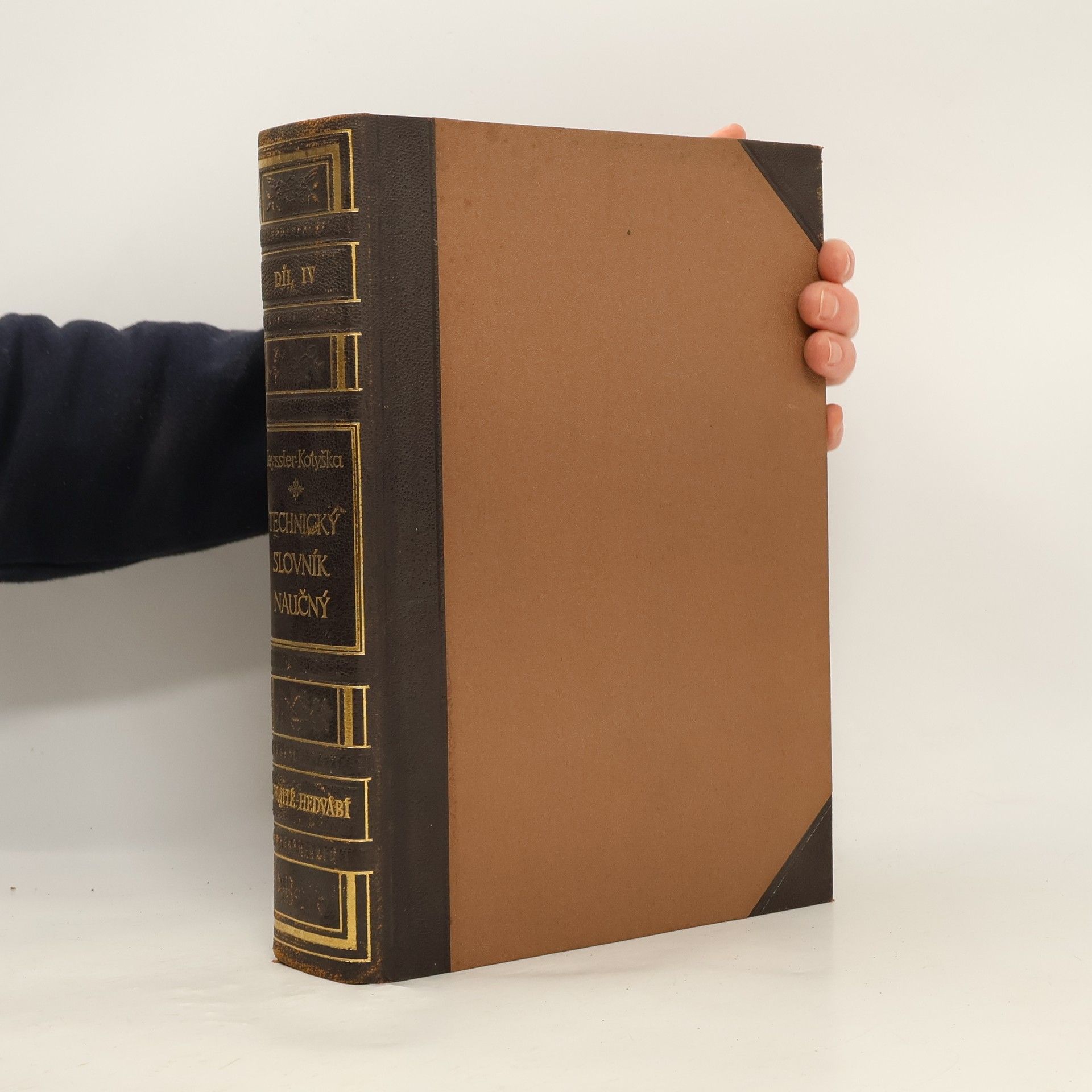 Teyssler Technický slovník naučný. Díl IV.