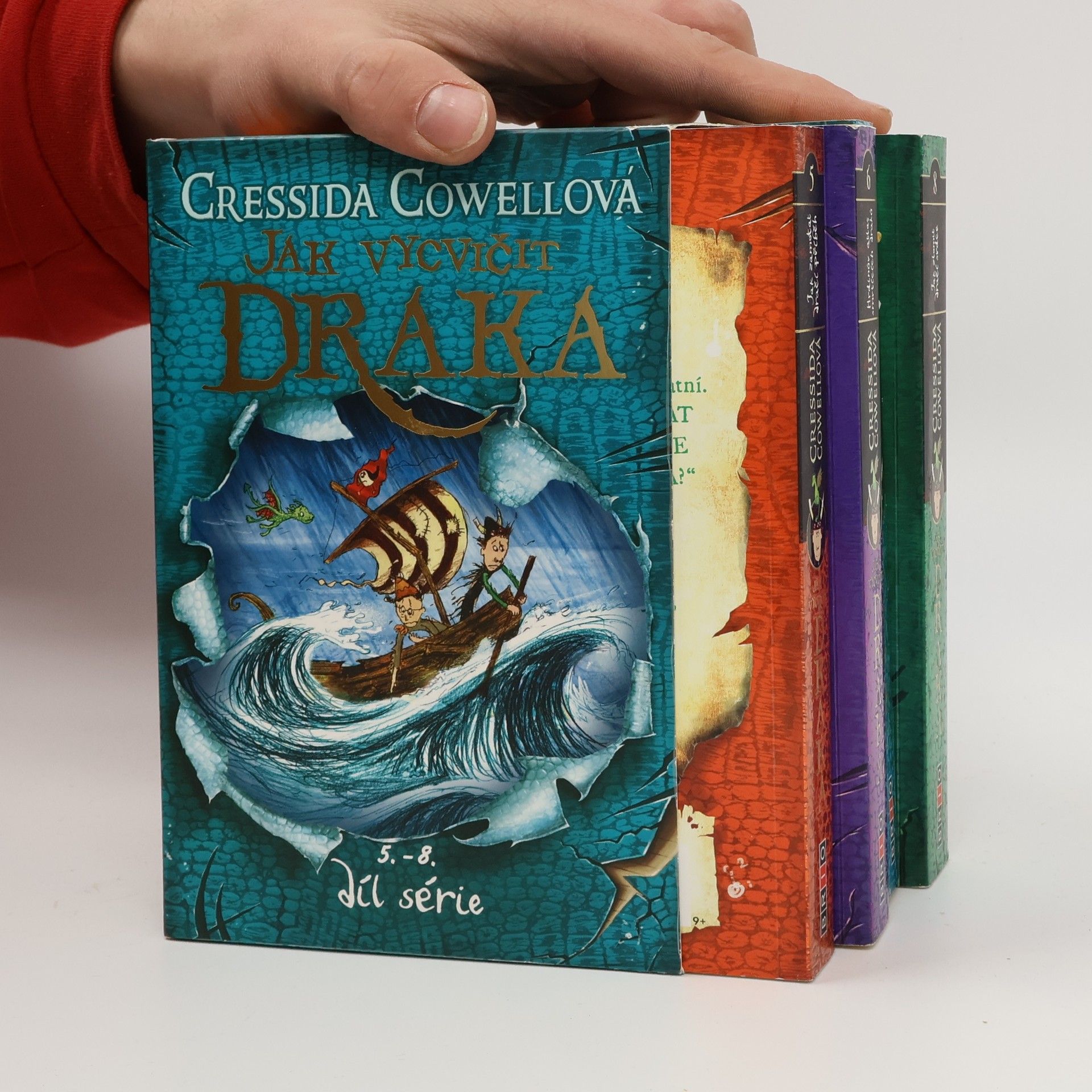 Cressida Cowell Jak vycvičit draka 5-8 BOX