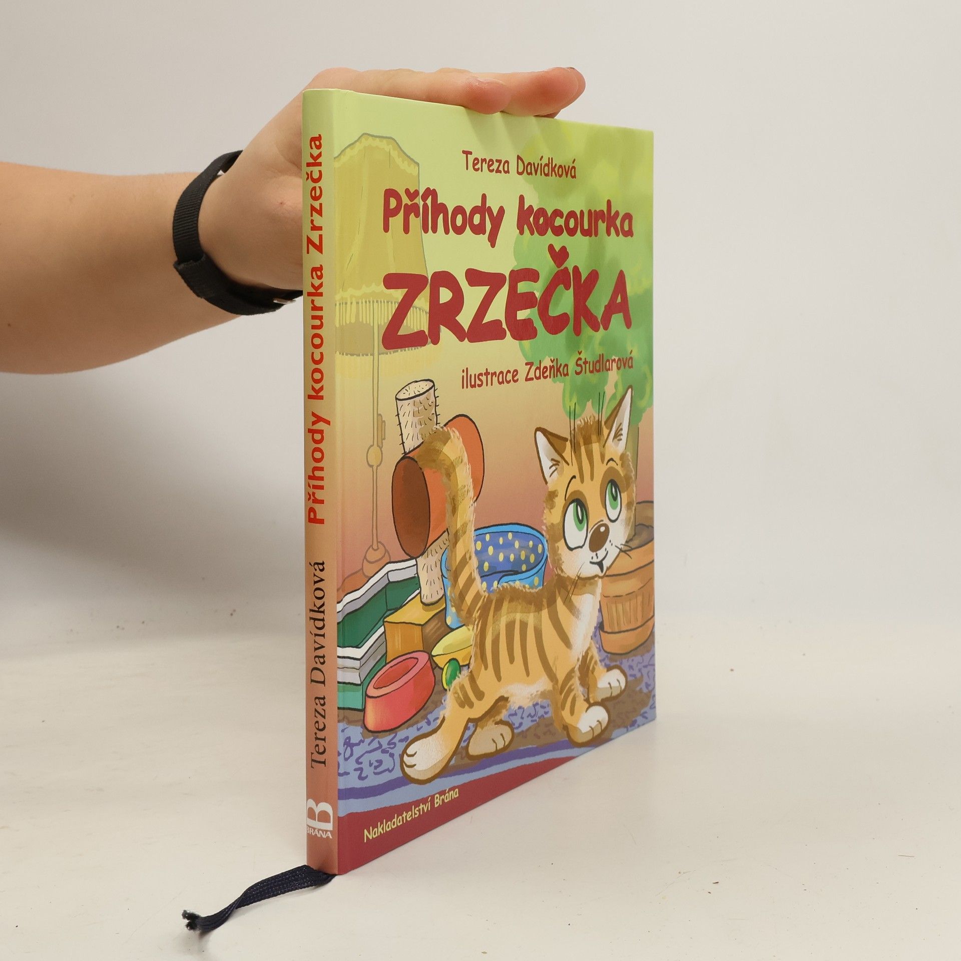 Tereza Davídková Příhody kocourka Zrzečka