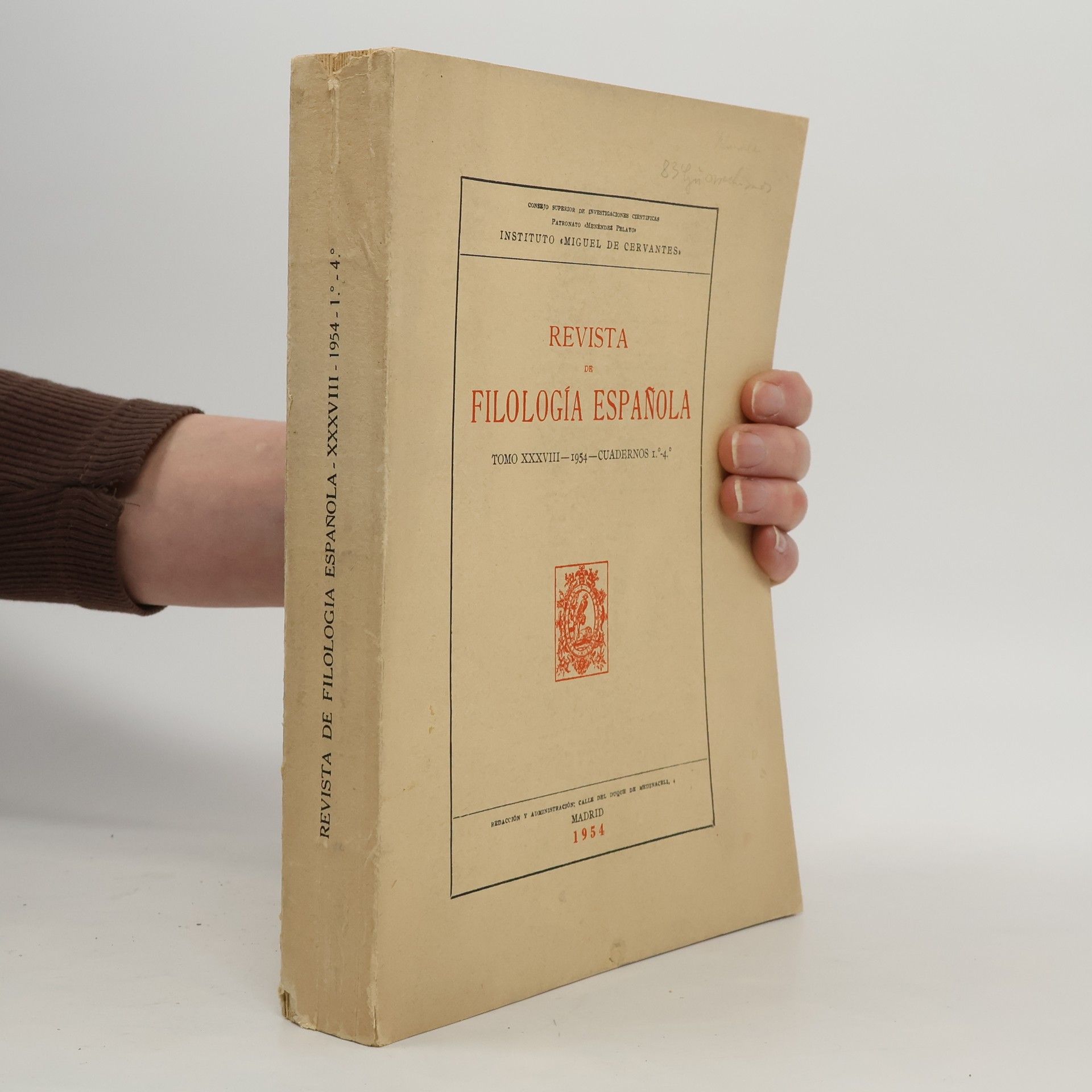 AA.VV. Revista de Filología Española