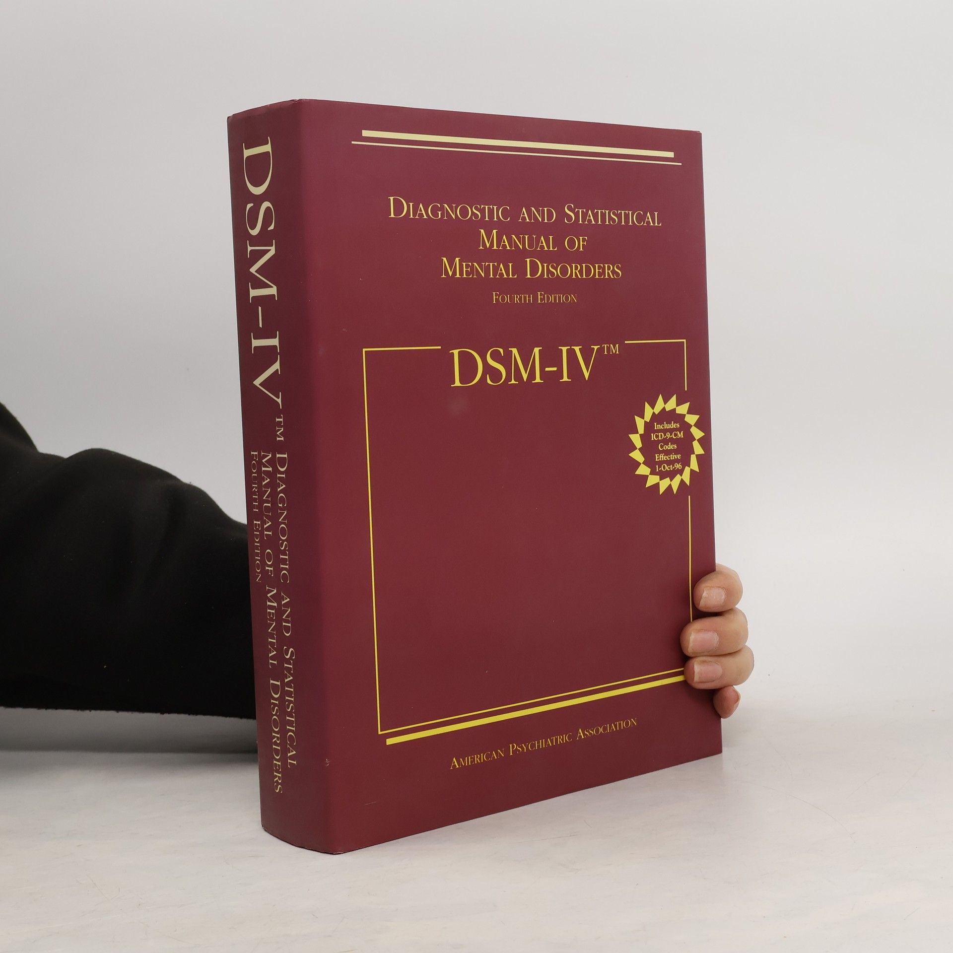 AA.VV. Diagnostic and statistical manual of mental disorders : DSM-IV