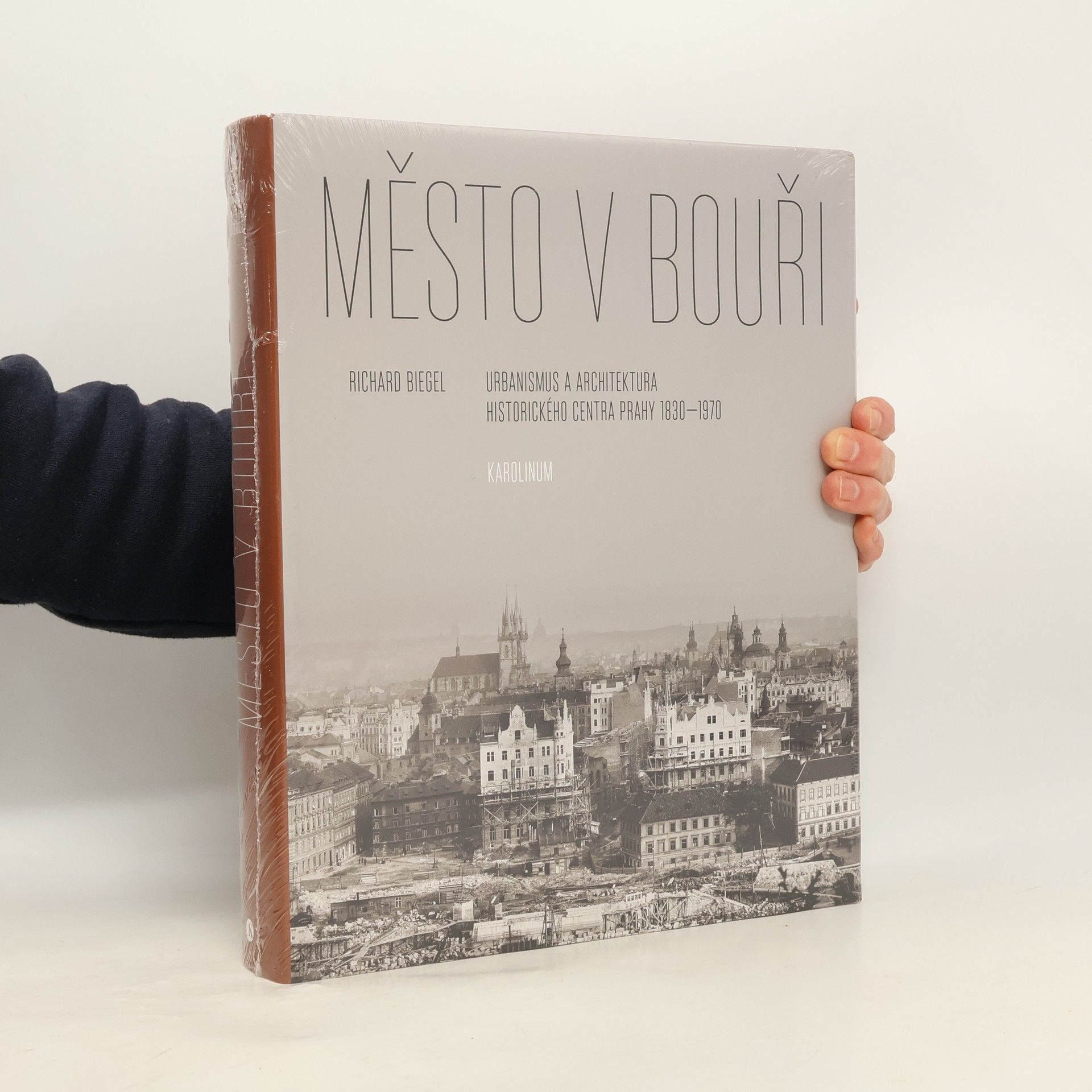 Richard Biegel Město v bouři. Urbanismus a architektura historického centra Prahy 1830-1970