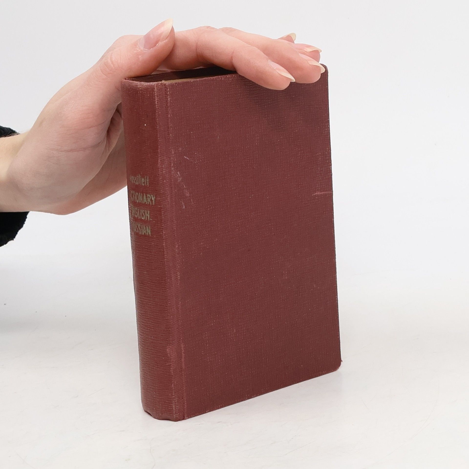 A. Wassilieff Little Dictionary, English-Russian, Containing All the Usual Words, with Their Pronunciation Figured