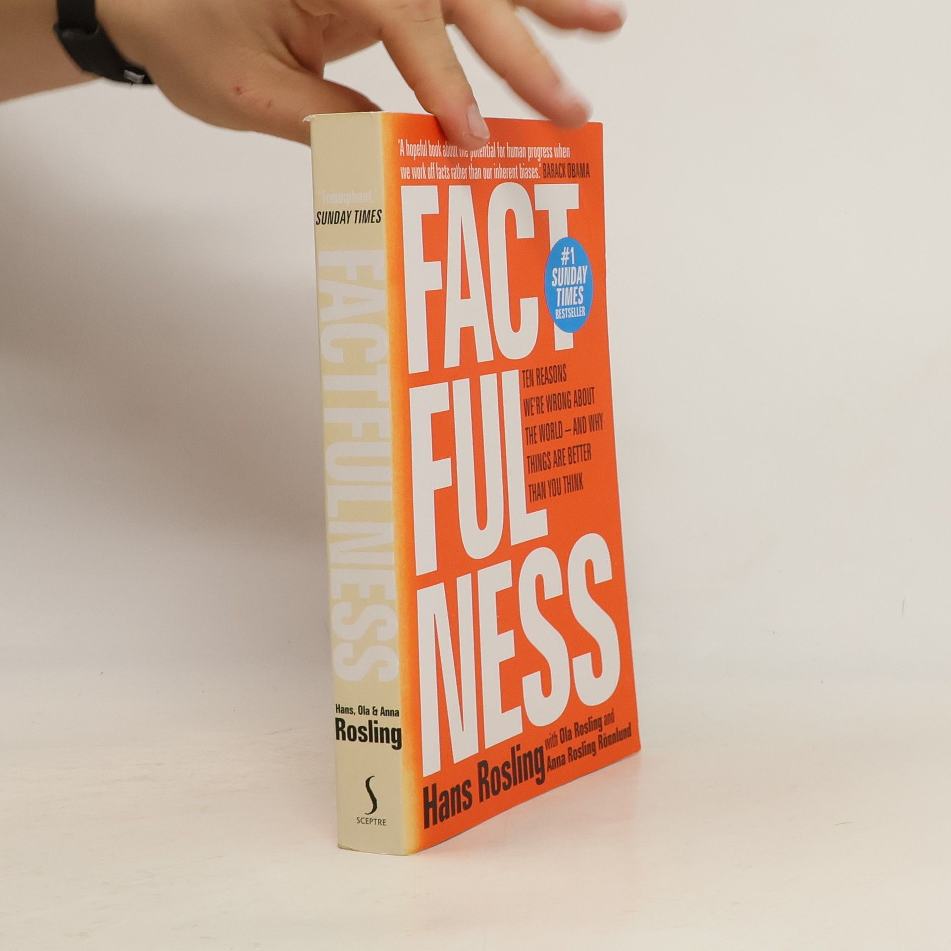 Hans Rosling Factfulness : ten reasons we're wrong about the world - and why things are better than you think