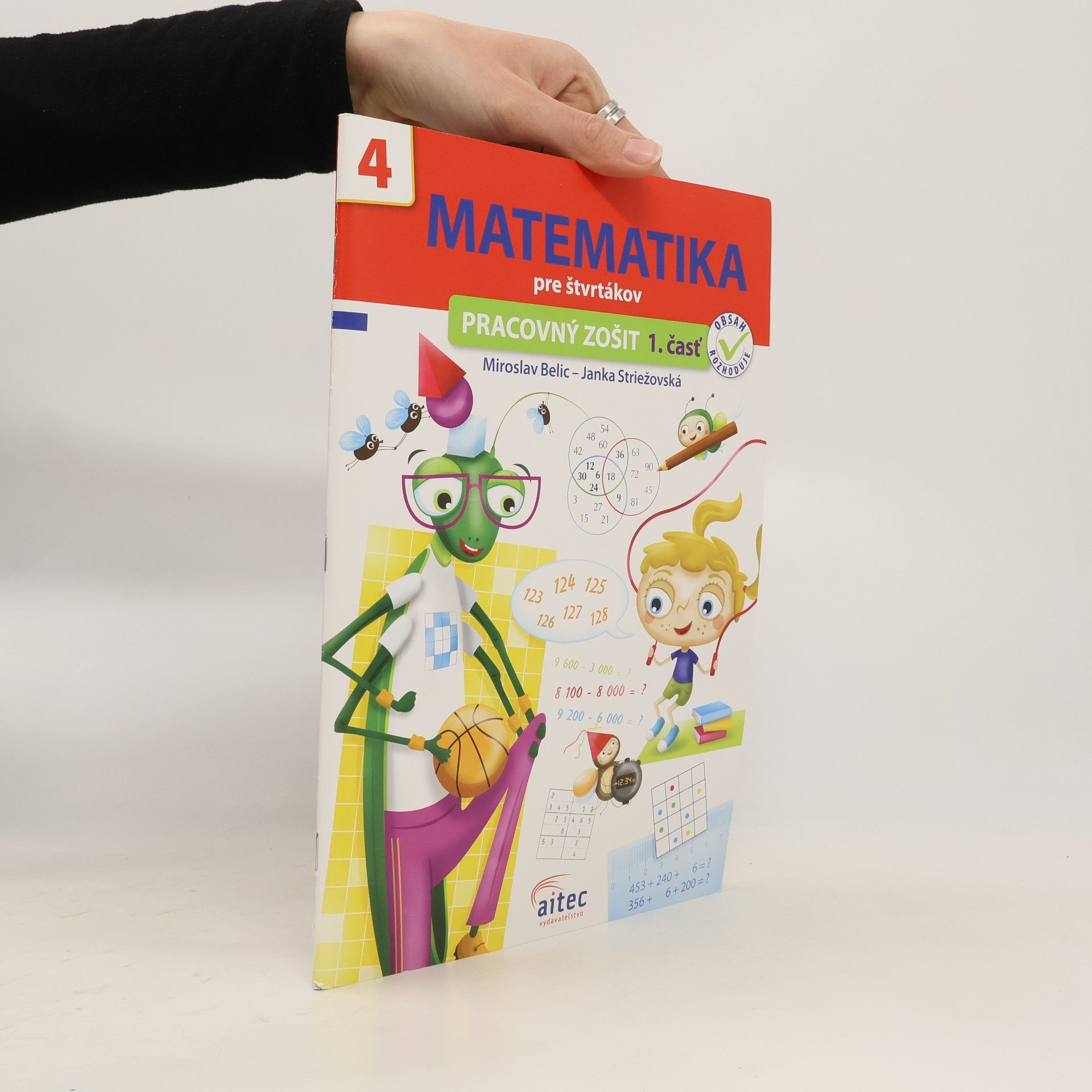 Miroslav Belic Matematika pre štvrtákov - pracovný zošit 1. časť