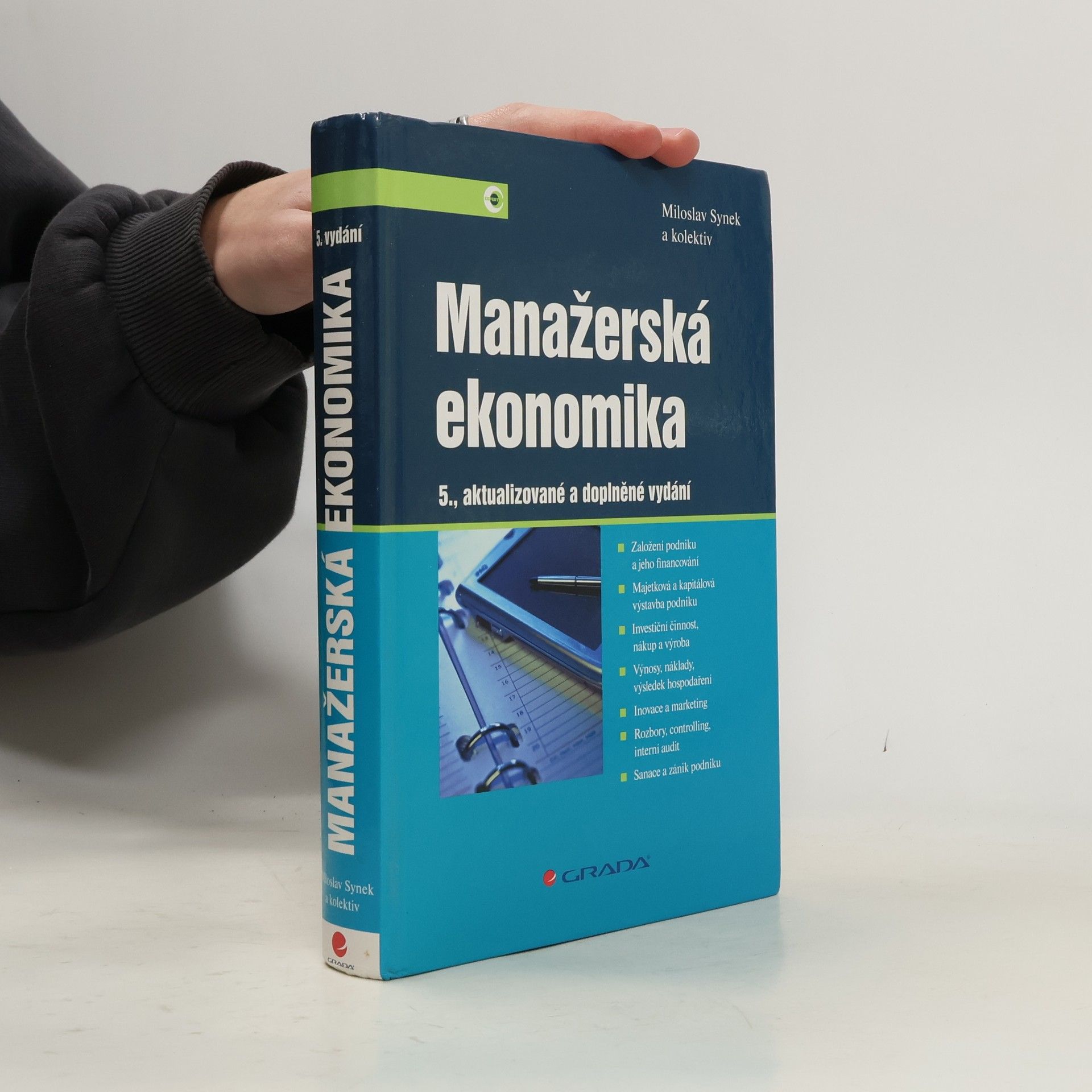 Miloslav Synek Manažerská ekonomika