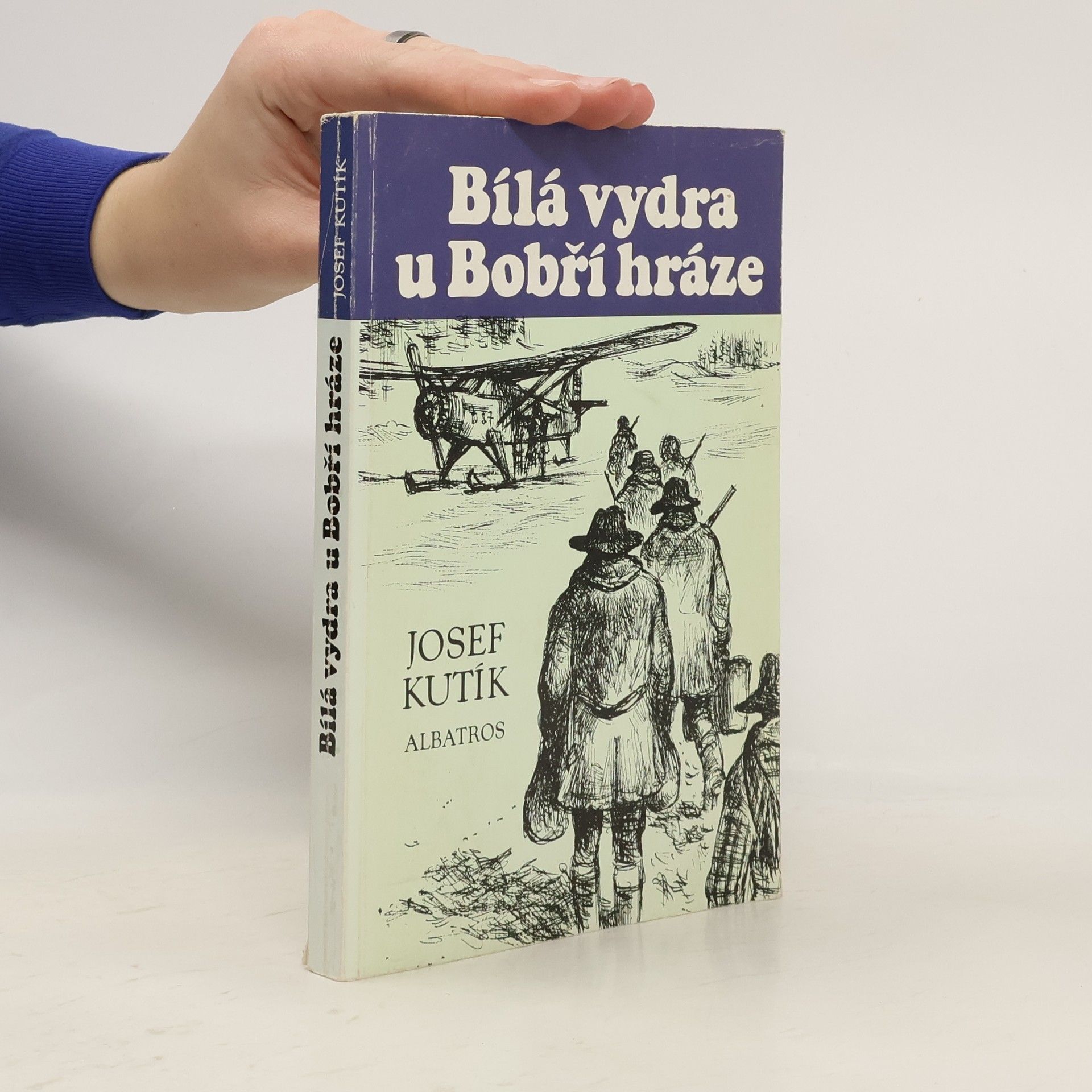 Josef Kutík Bílá vydra u Bobří hráze