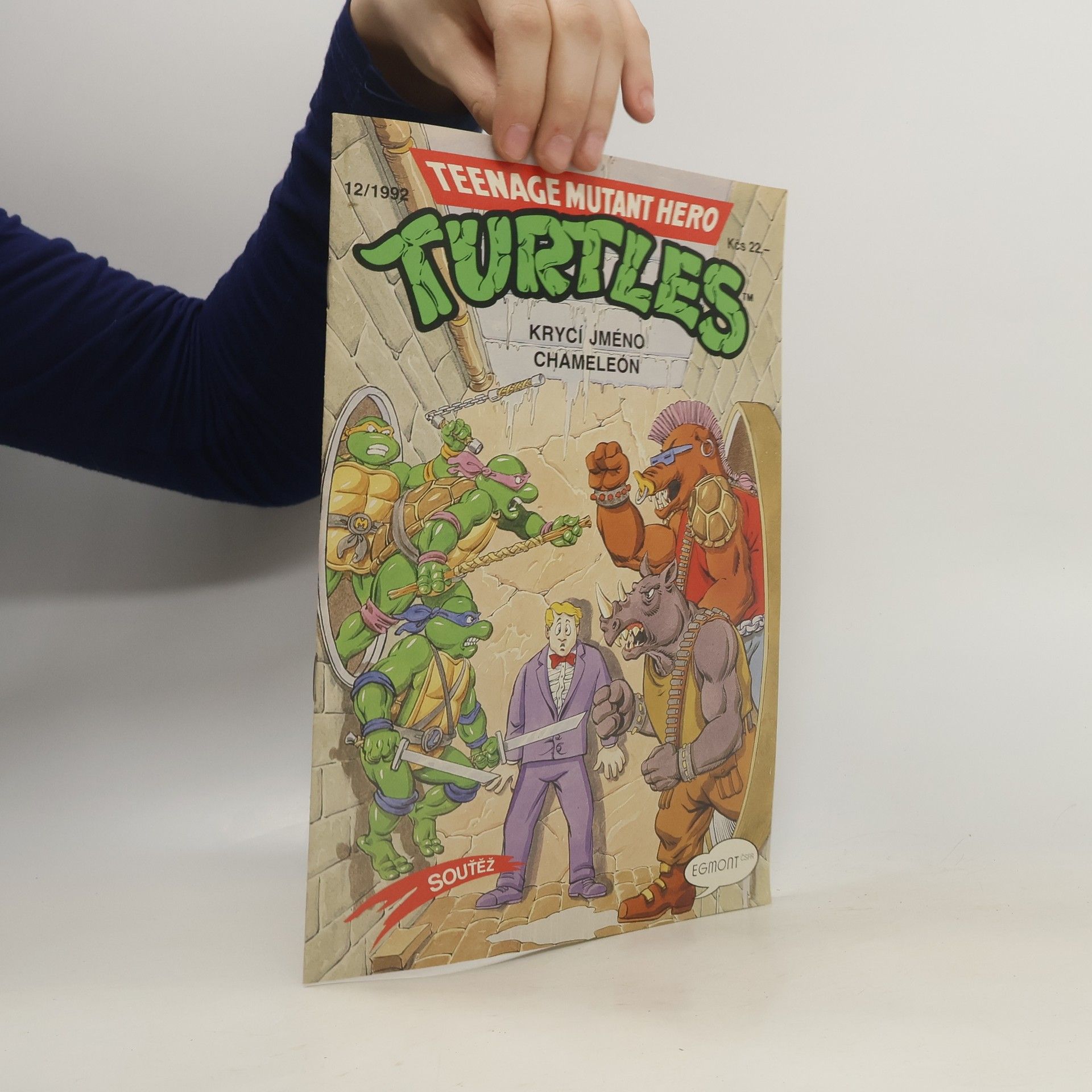 Dean Clarrain Teenage Mutant Hero Turtles #12