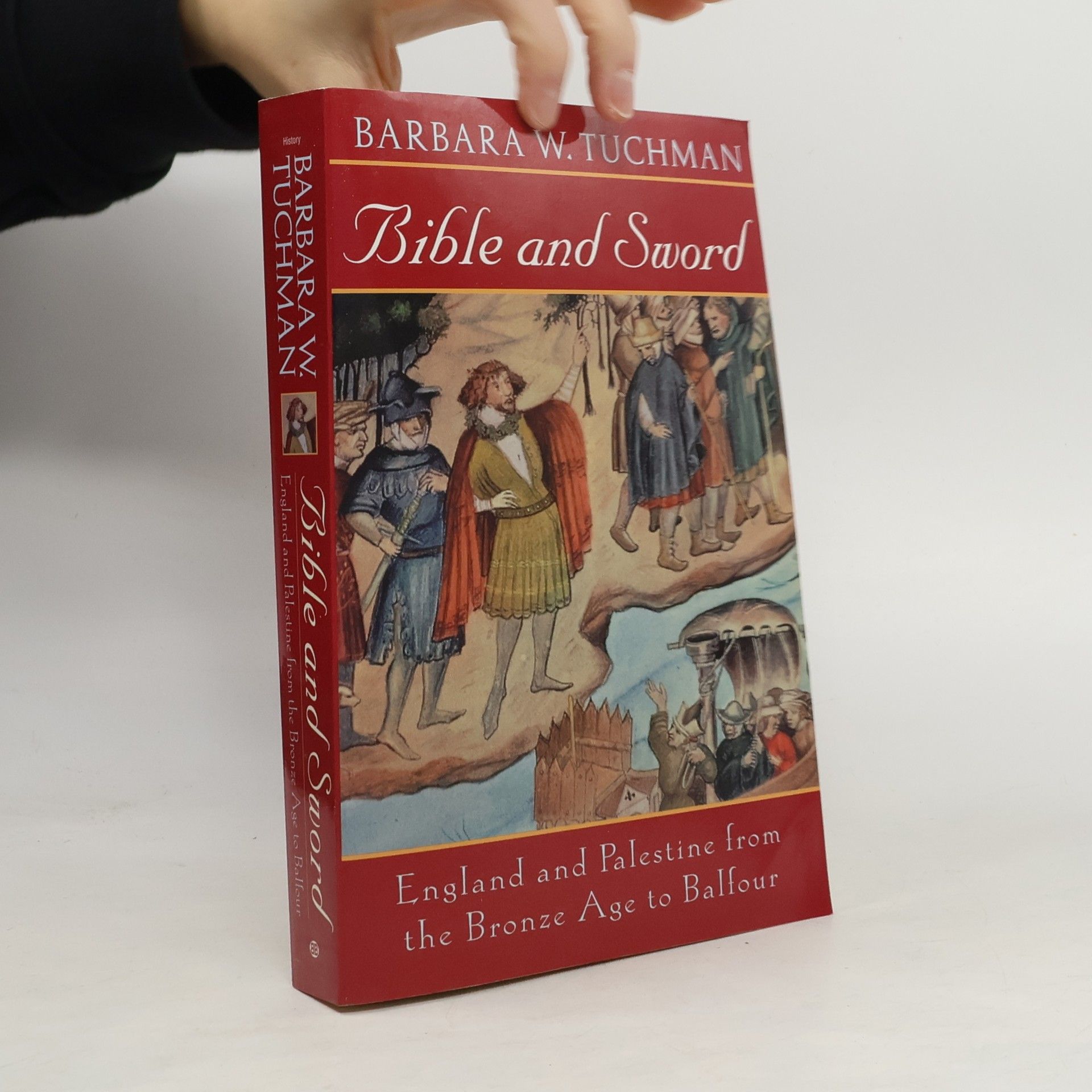 Barbara Wertheim Tuchman Bible and sword