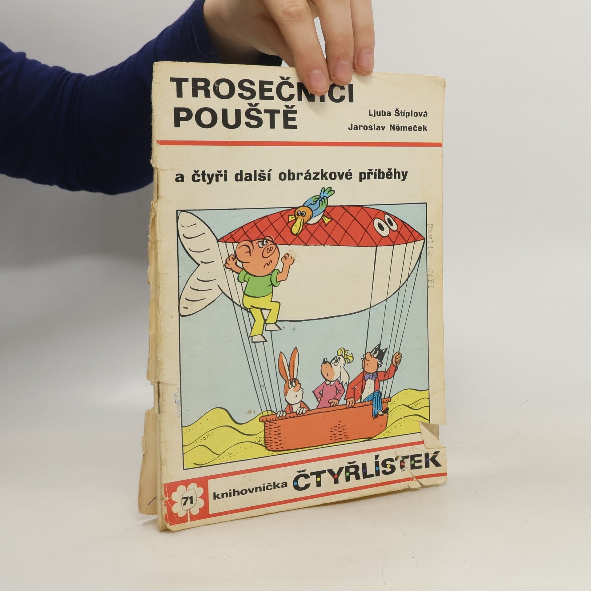 Jaroslav Němeček Čtyřlístek 71. Trosečníci pouště