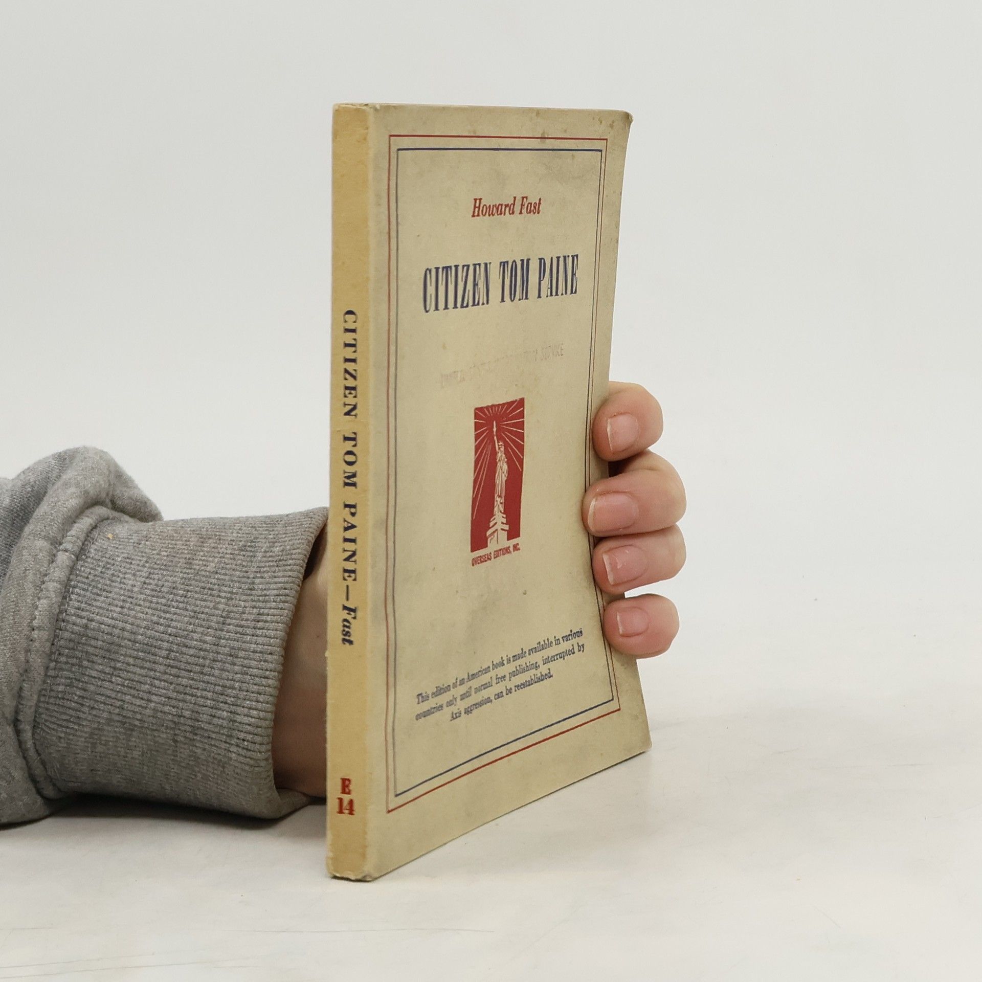 Howard Fast Citizen Tom Paine