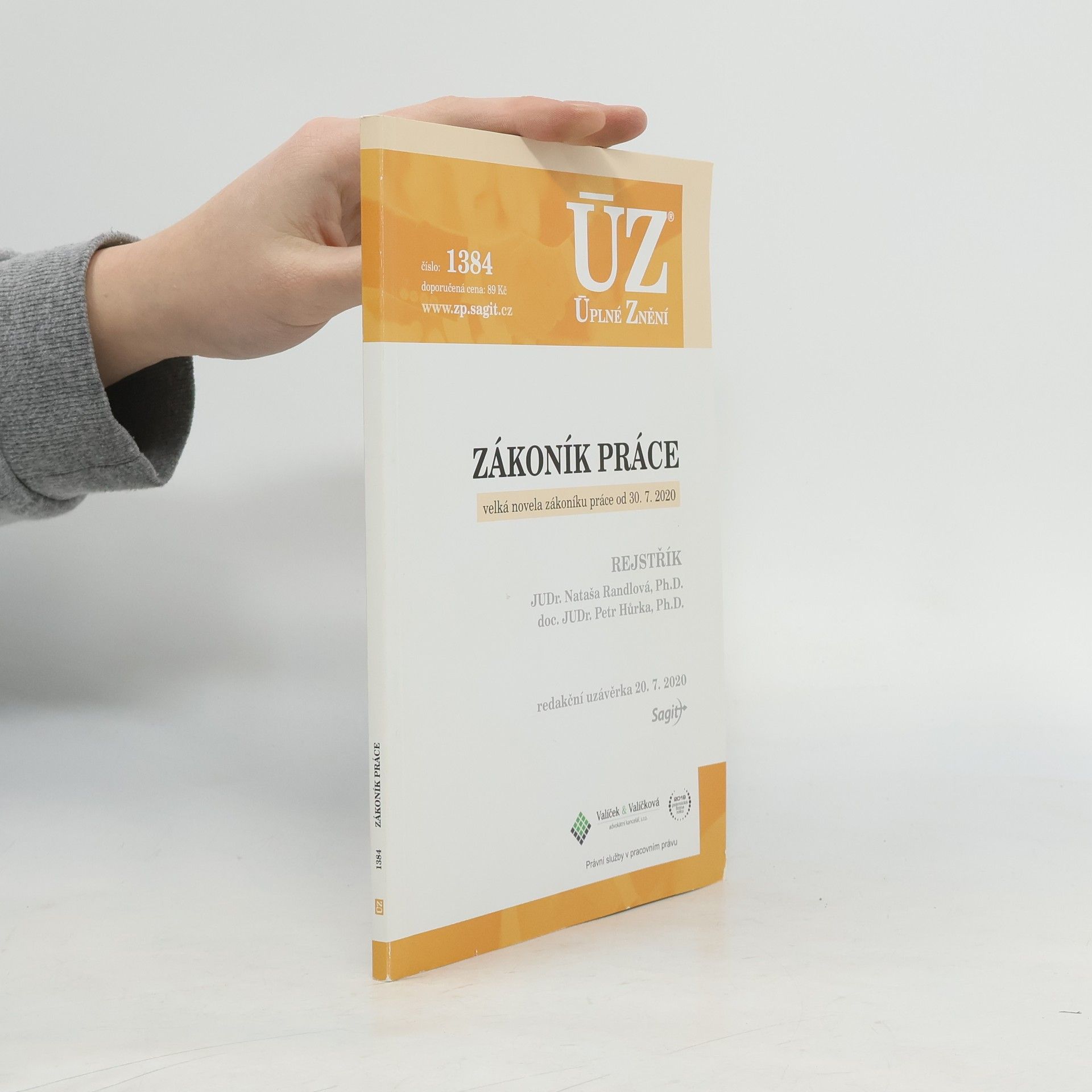 Autorenkollektiv ÚZ 1520 Zákoník práce