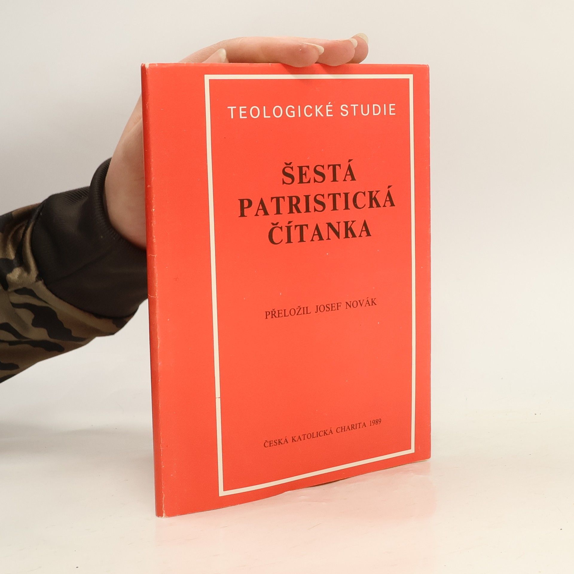 Josef Novák Šestá patristická čítanka