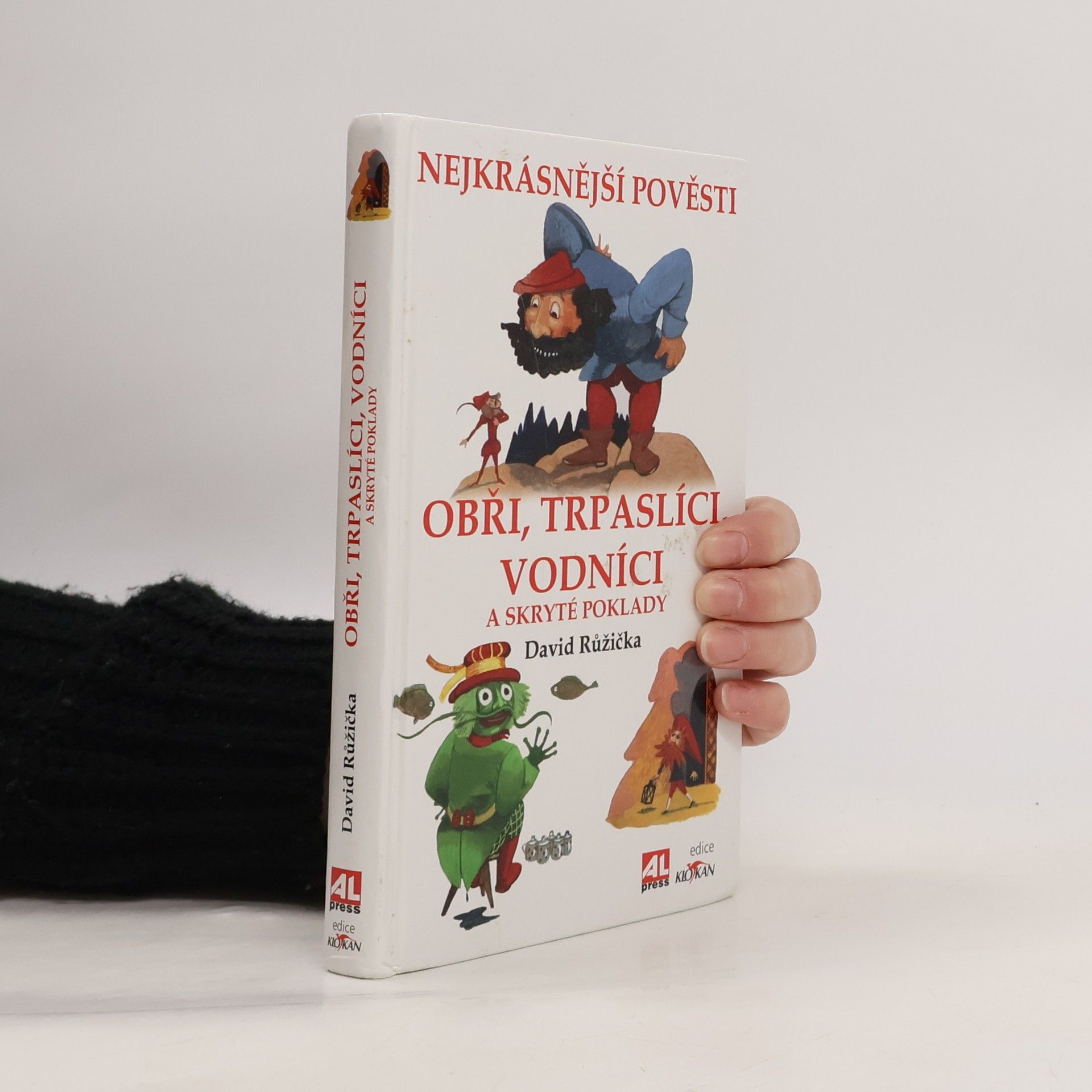 David Růžička Obři, trpaslíci, vodníci a skryté poklady