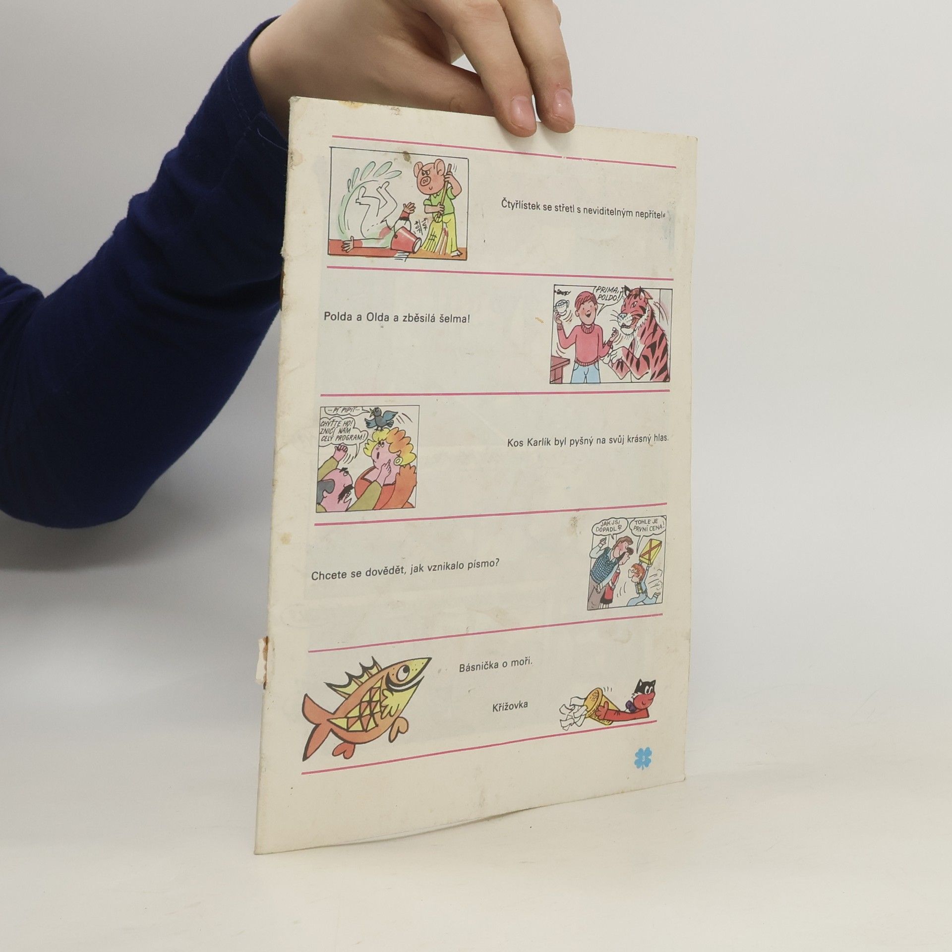 Jaroslav Němeček Čtyřlístek 148. Přízrak v domě