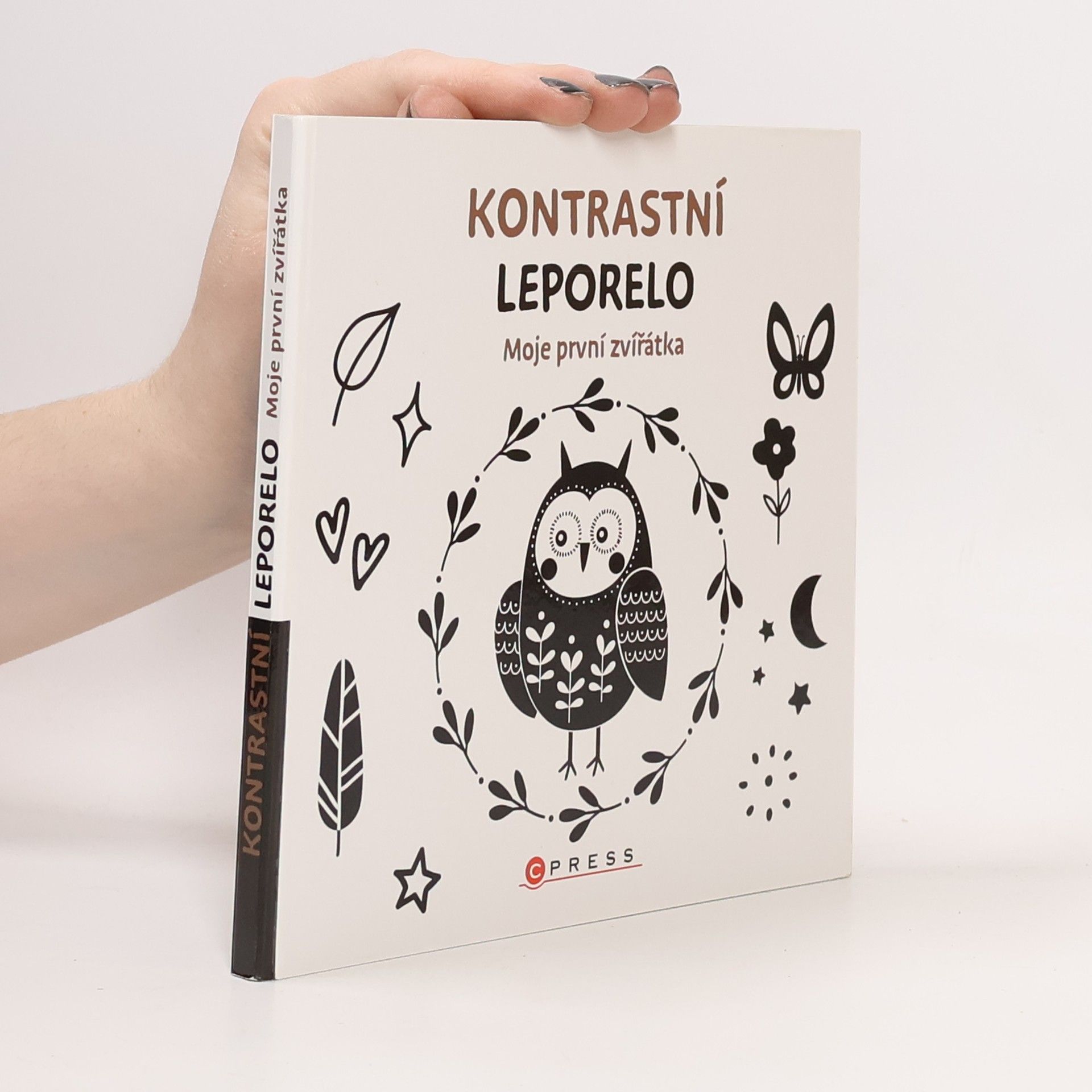 AA.VV. Kontrastní leporelo: Moje první zvířátka