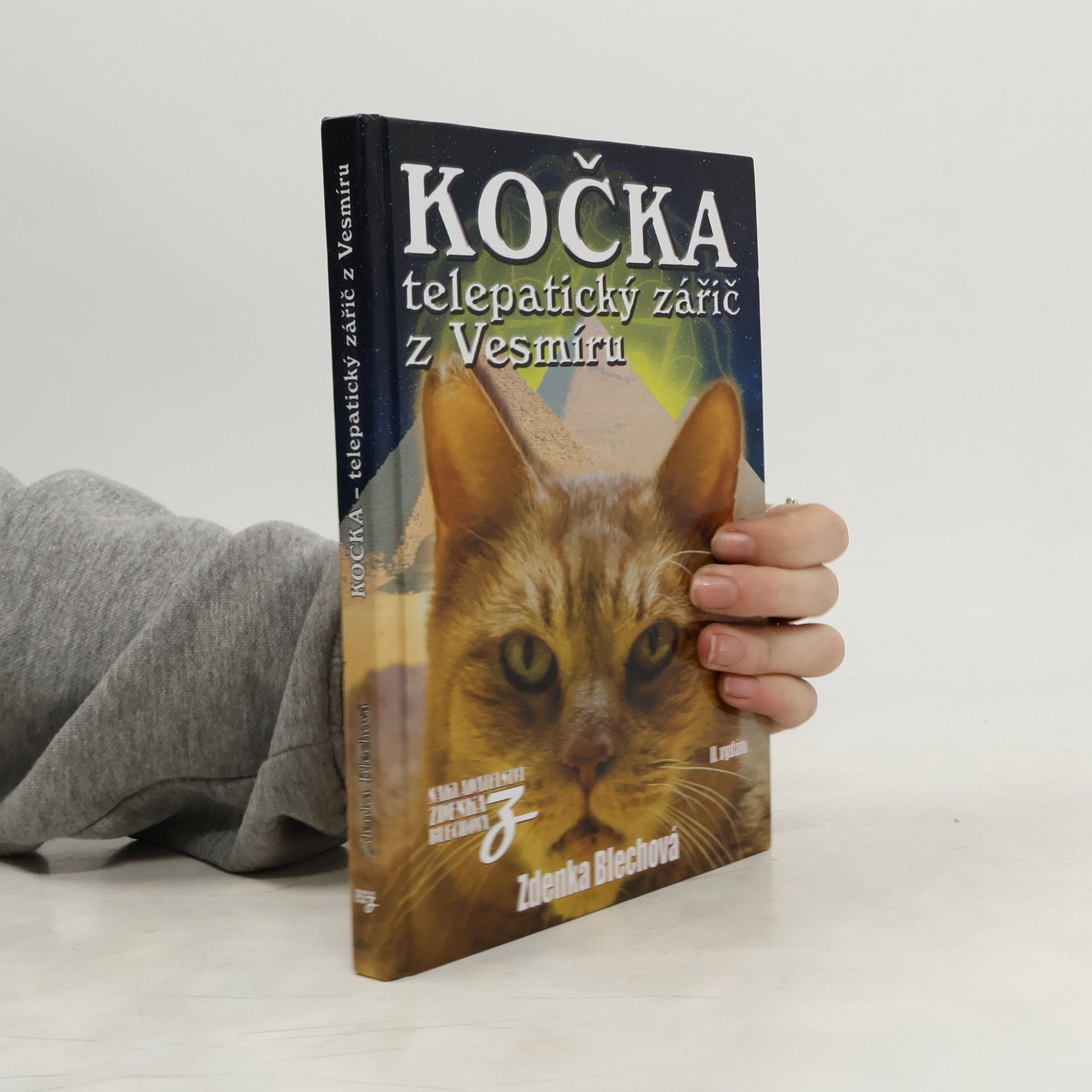 Zdenka Blechová Kočka telepatický zářič z Vesmíru