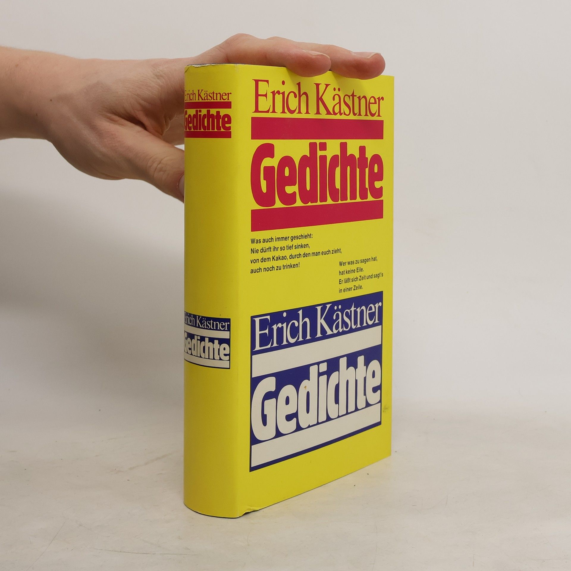 Erich Kästner Gedichte