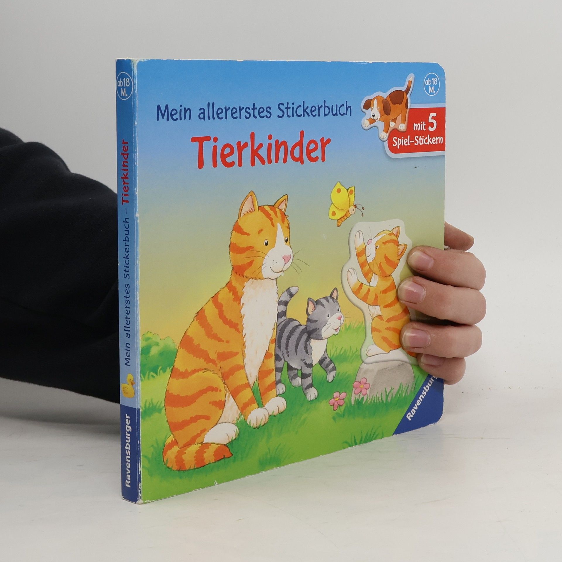 Mein allererstes Stickerbuch - Tierkinder