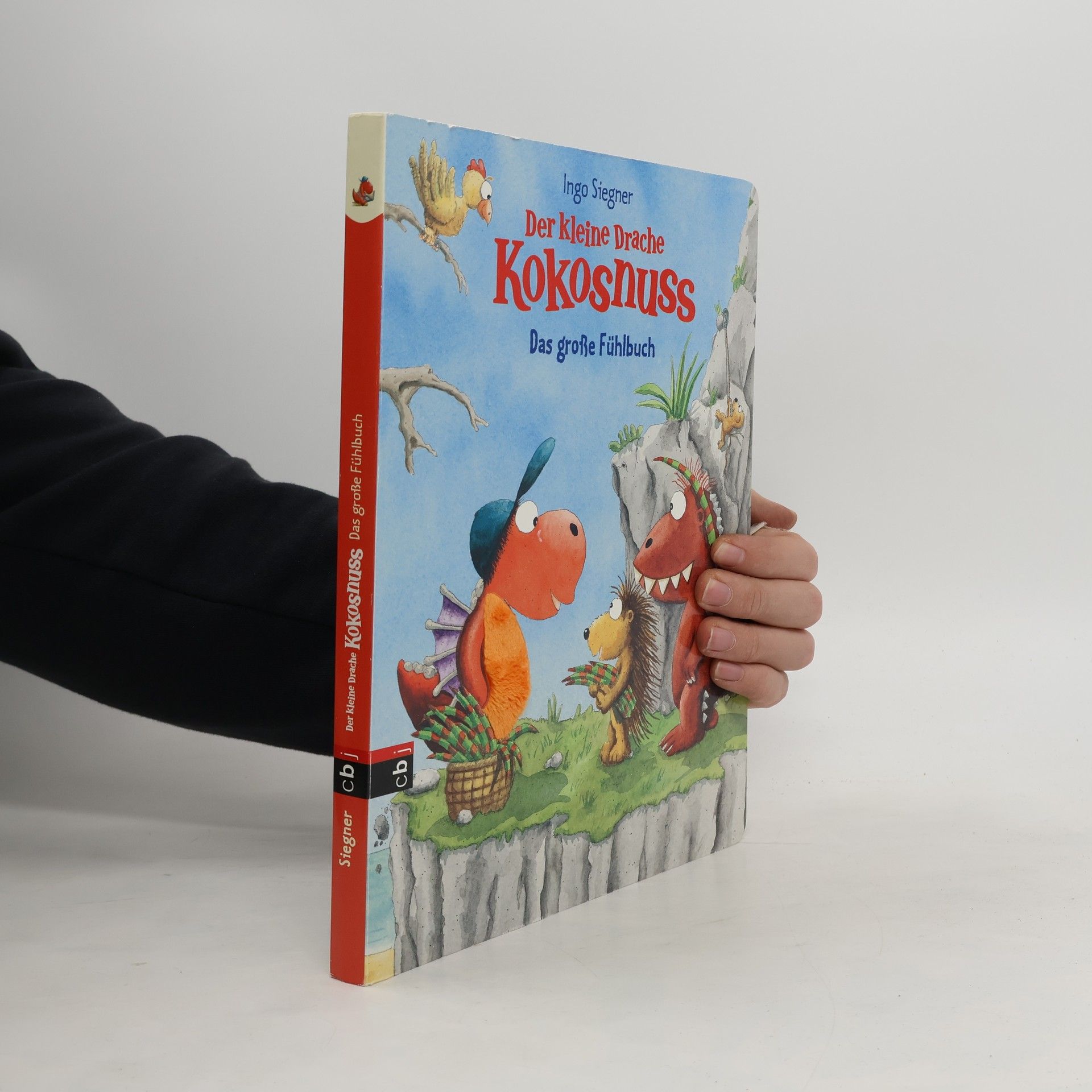 Ingo Seigner Der kleine Drache Kokosnuss - Das große Fühlbuch: Pappbilderbuch
