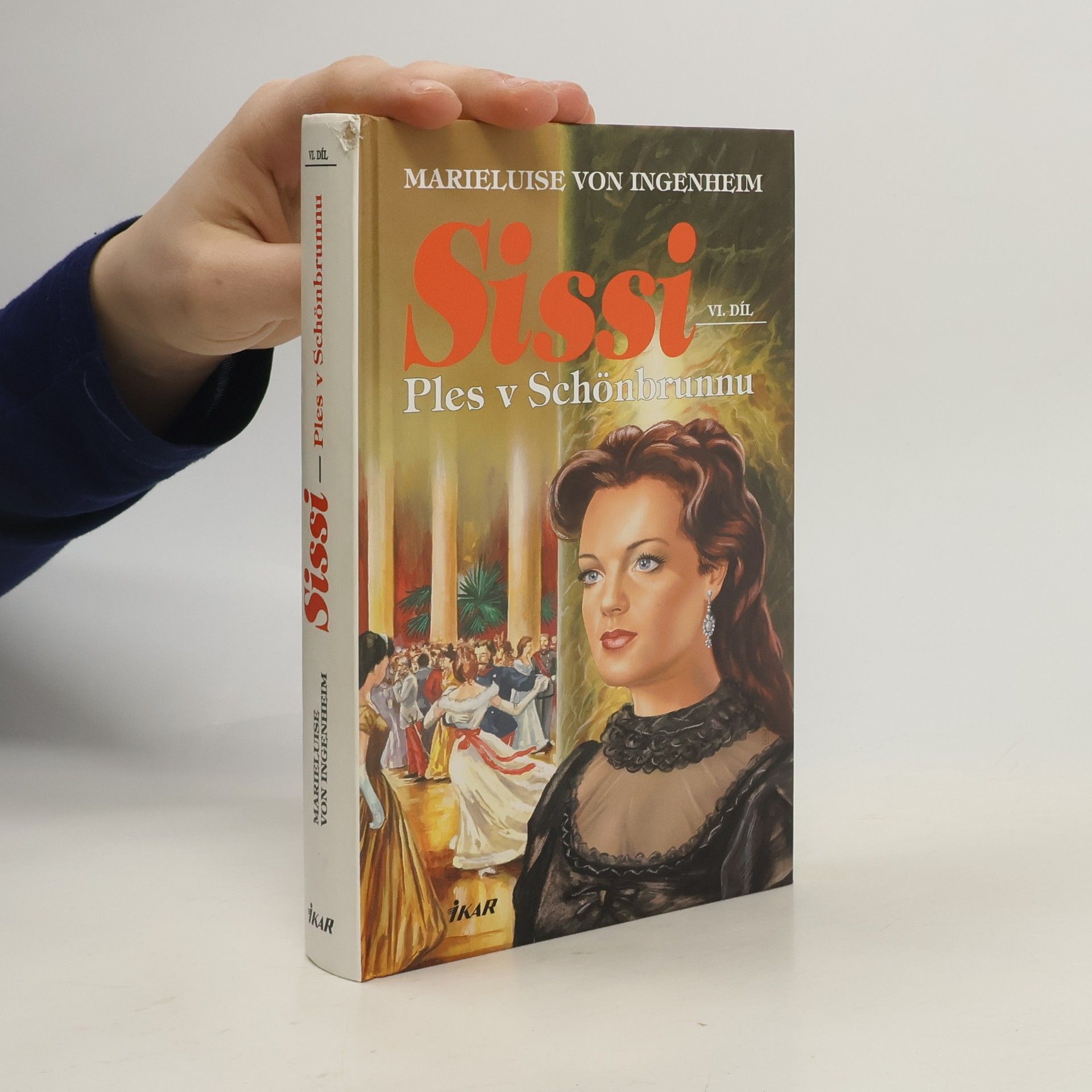 Maireluise von Ingenheim Sissi. Ples v Schönbrunnu.