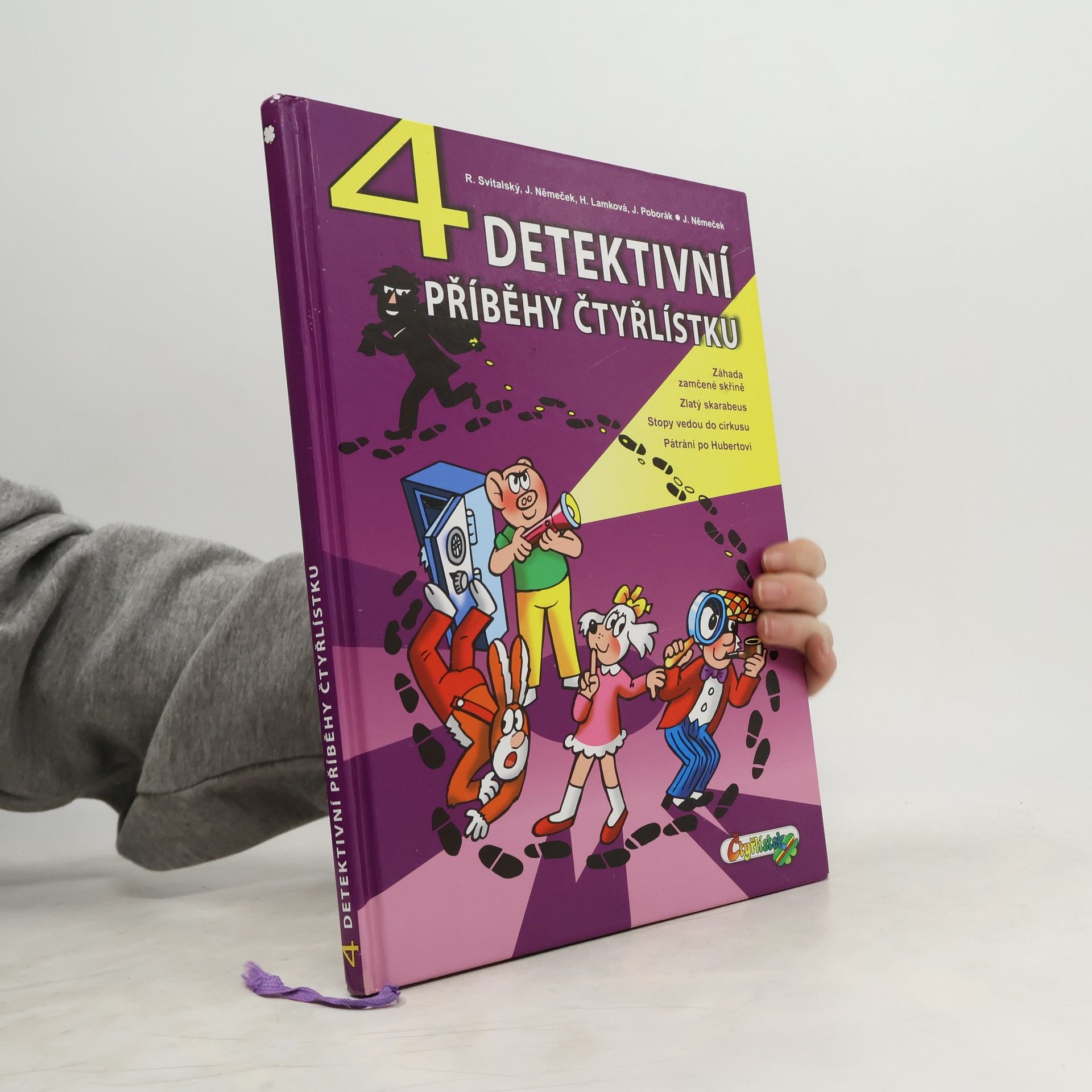 Jaroslav Němeček 4 detektivní příběhy Čtyřlístku