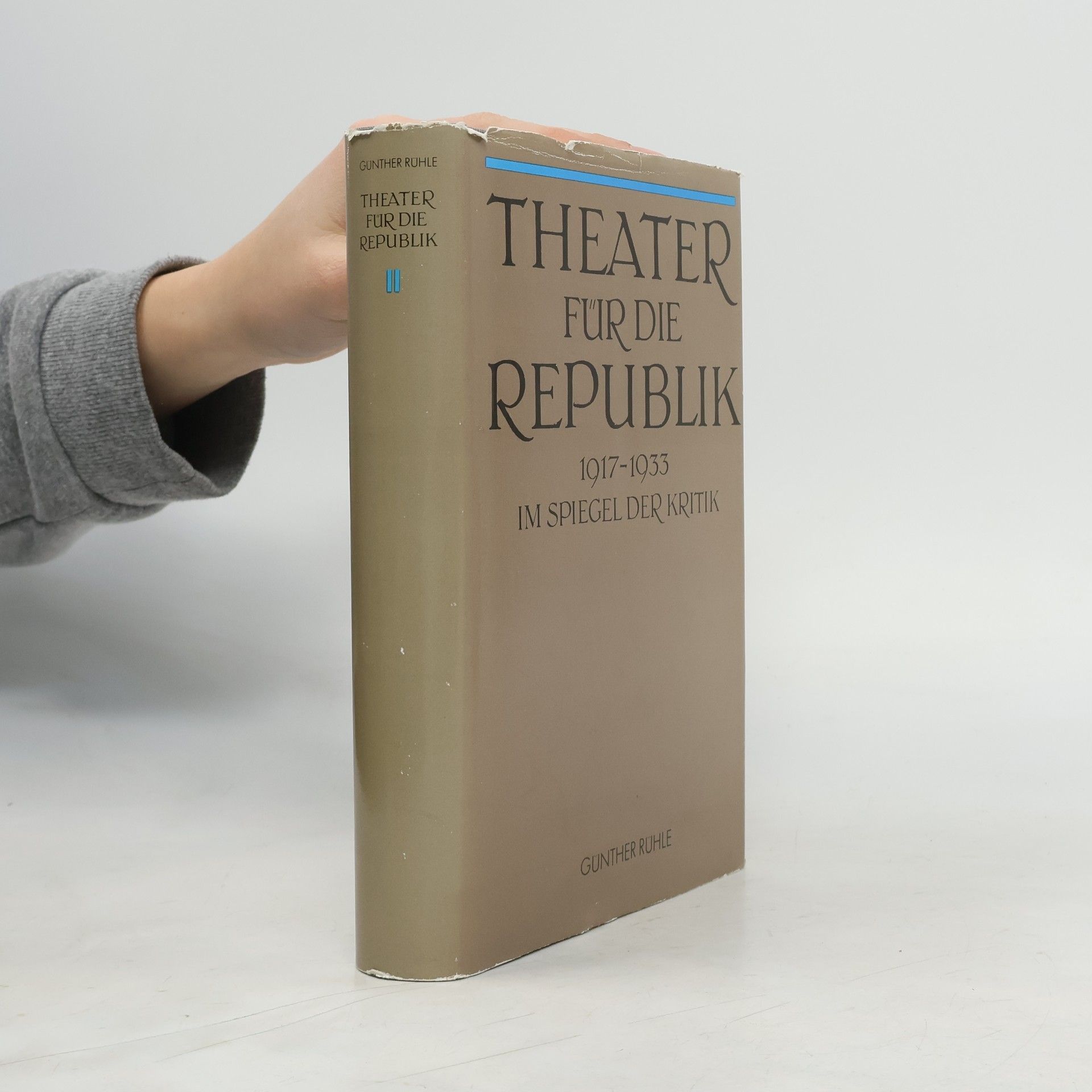 Günther Rühle Theater für die Republik