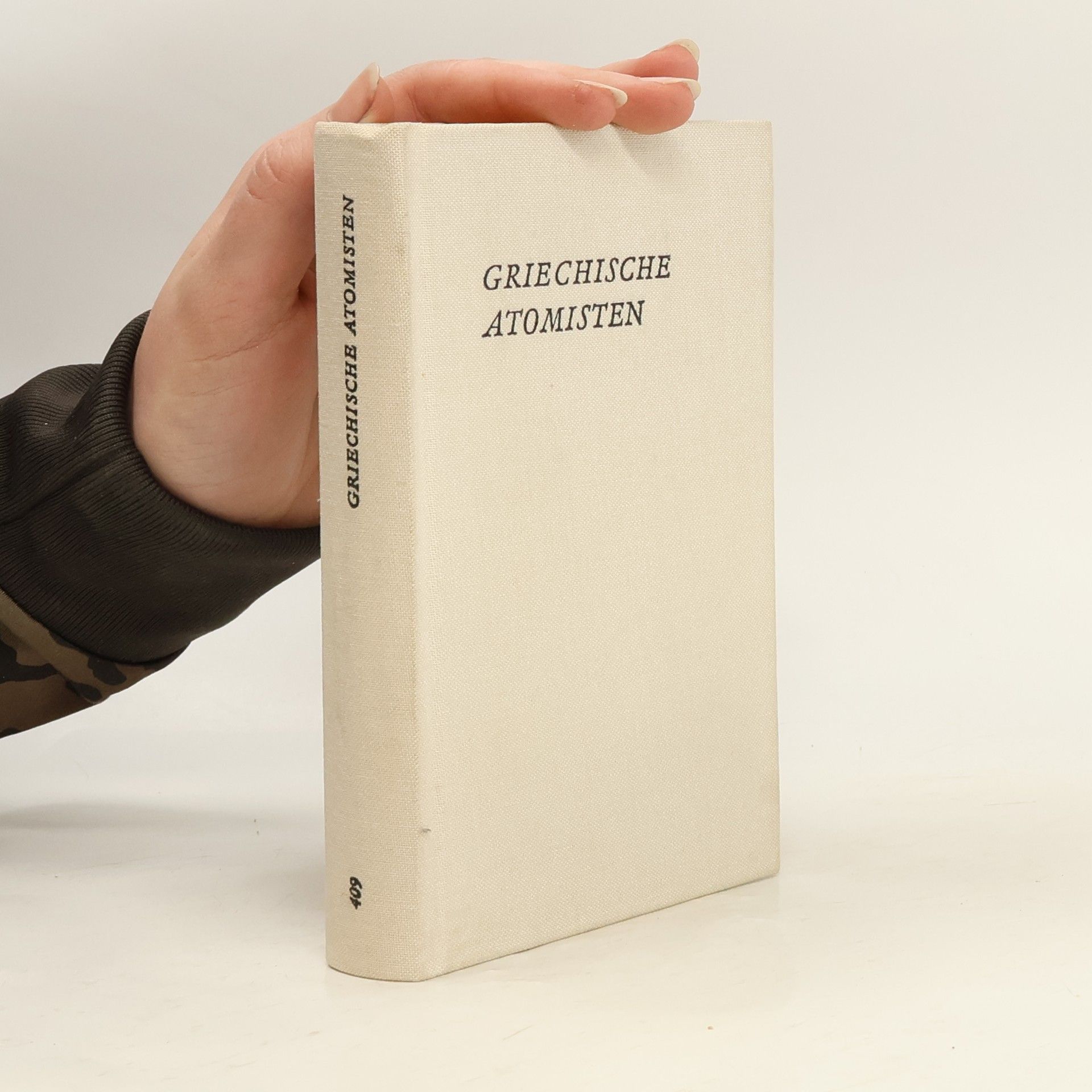 Fritz Jürß Griechische Atomisten